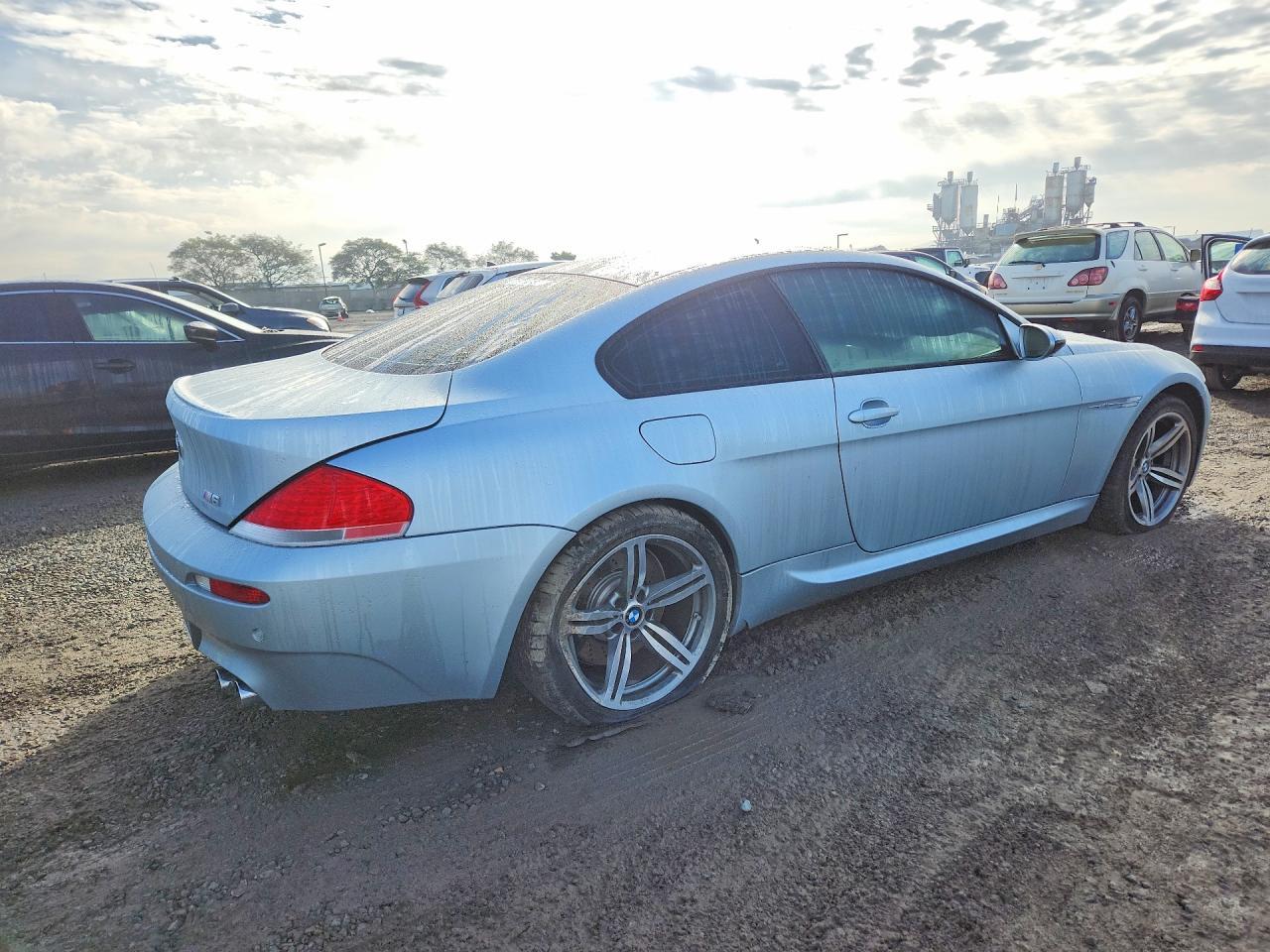 2007 Bmw Motorrad M6 Blue vin: WBSEH93557B798965