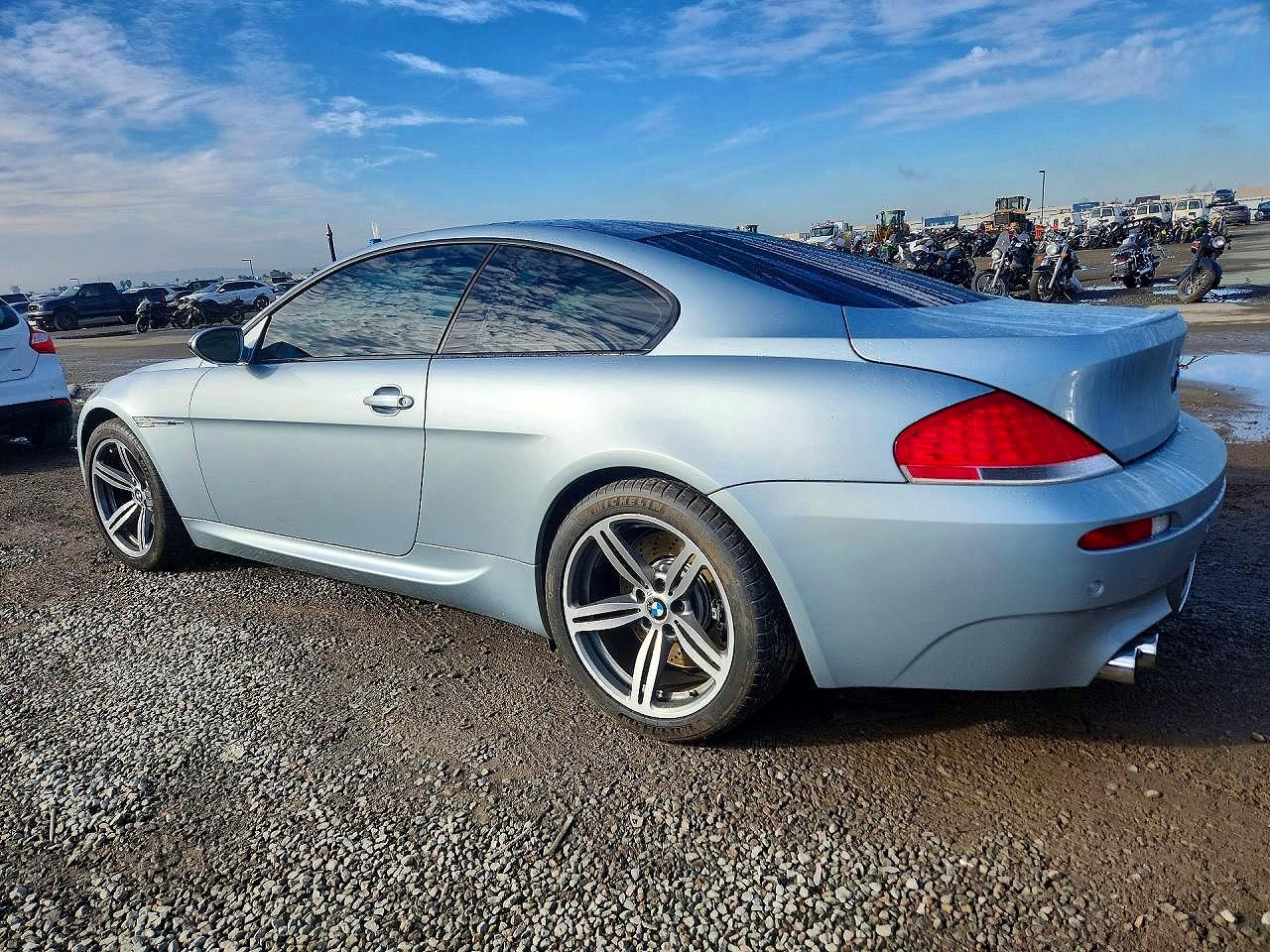 2007 Bmw Motorrad M6 Blue vin: WBSEH93557B798965