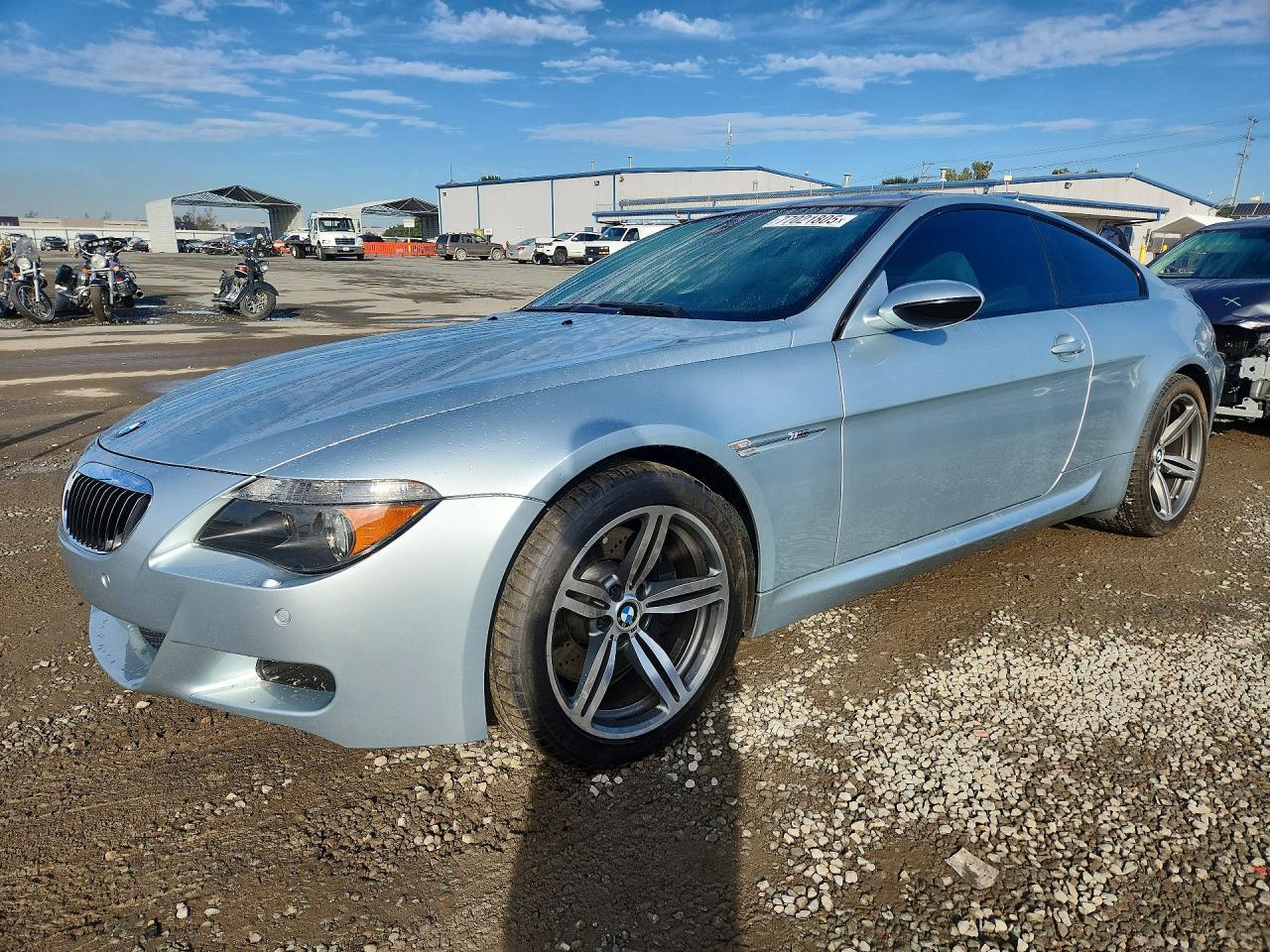 2007 Bmw Motorrad M6 Blue vin: WBSEH93557B798965