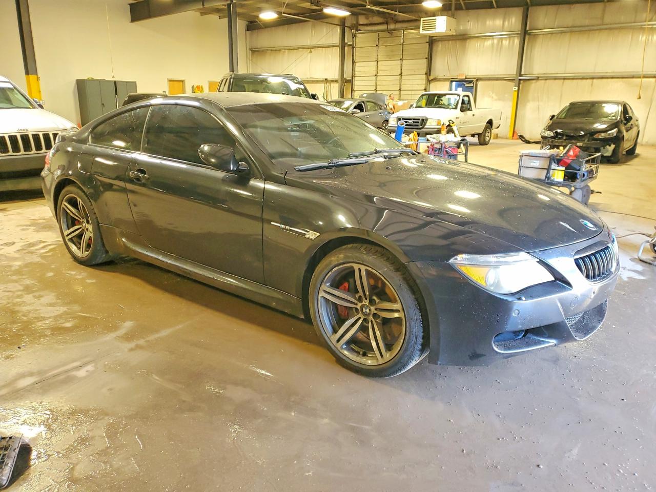 2007 Bmw M6 Black vin: WBSEH93567B798795