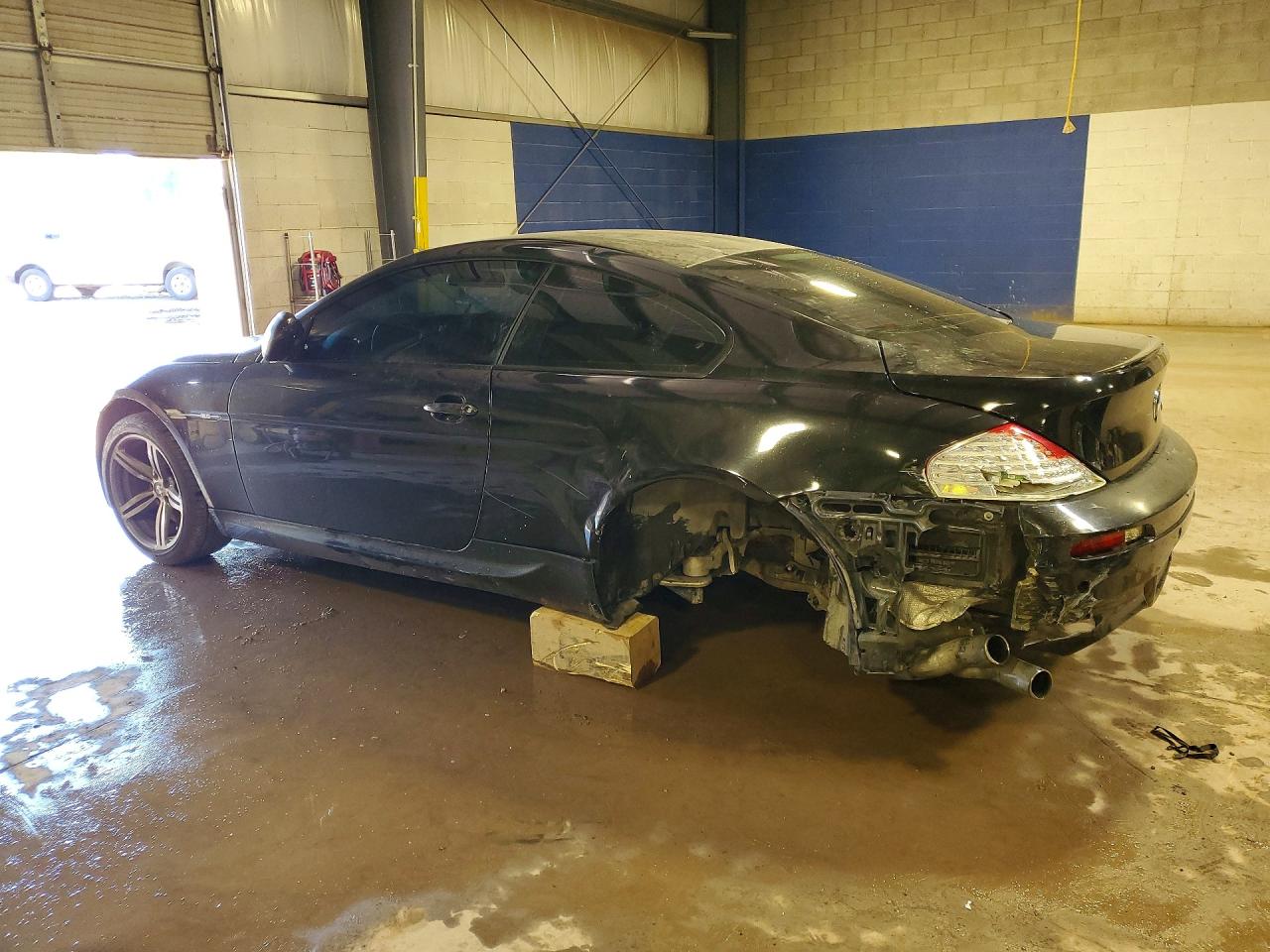 2007 Bmw M6 Black vin: WBSEH93567B798795