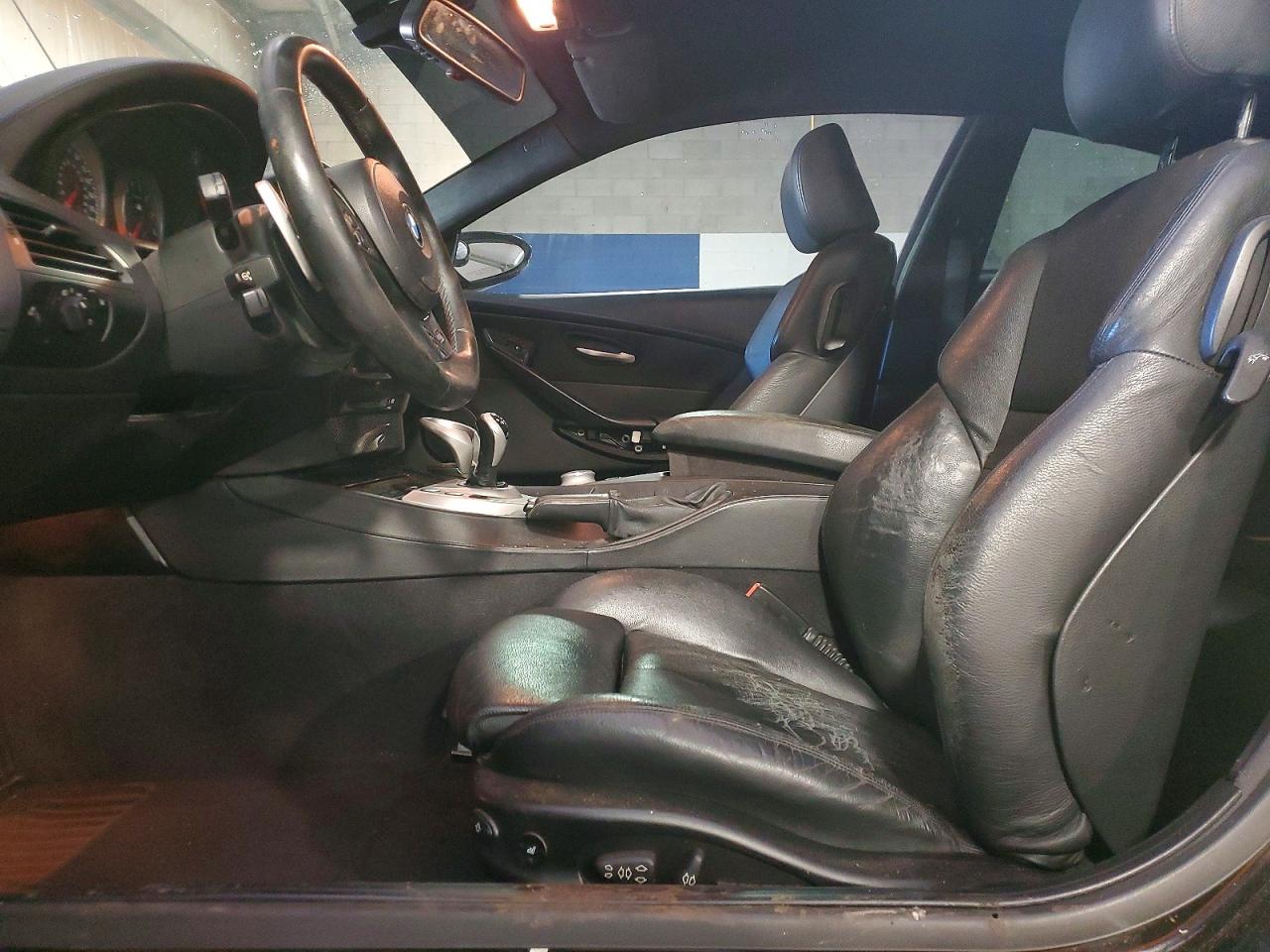 2007 Bmw M6 Black vin: WBSEH93567B798795
