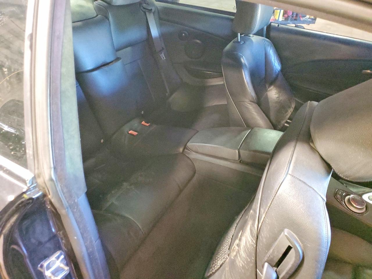 2007 Bmw M6 Black vin: WBSEH93567B798795