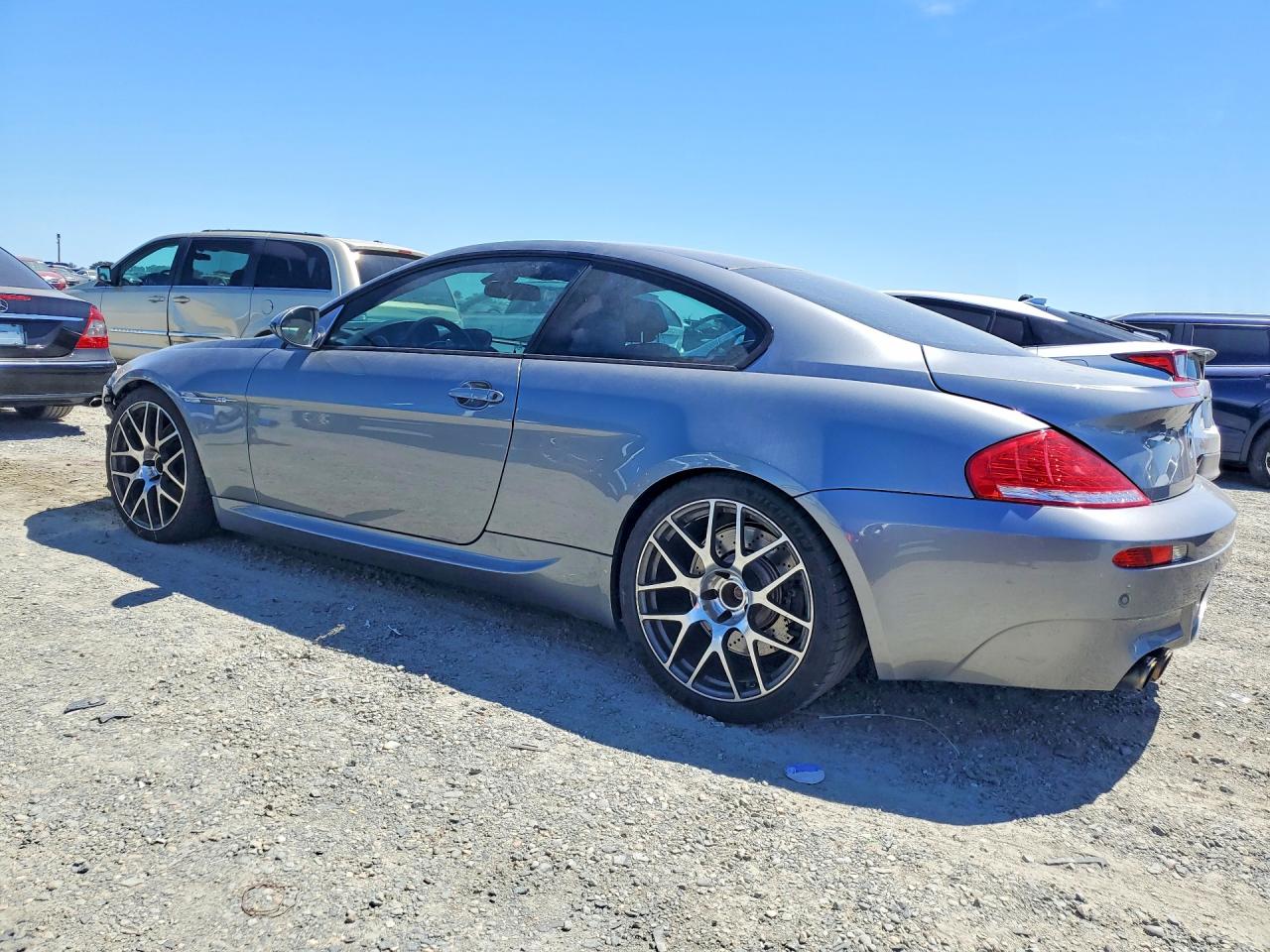 2010 Bmw M6 Silver vin: WBSEH9C58ACY25173