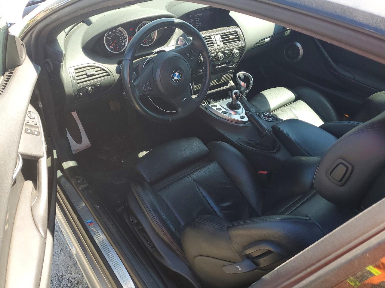 2010 Bmw M6 Silver vin: WBSEH9C58ACY25173