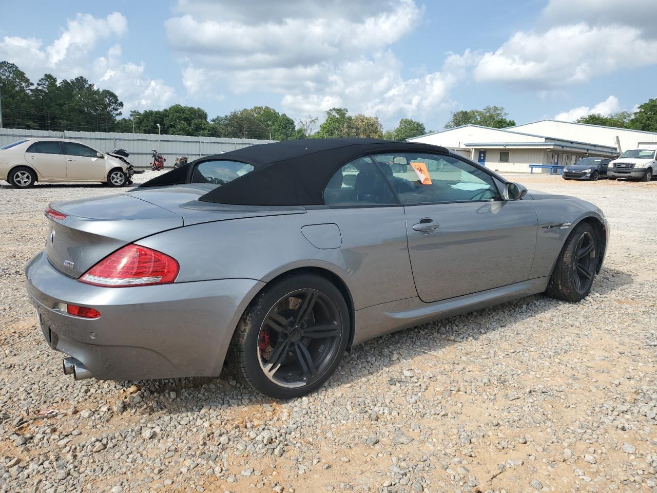 2008 Bmw M6 Gray vin: WBSEK93508CY79059
