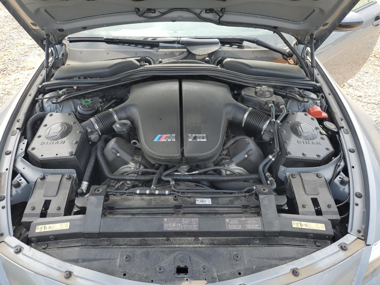 2008 Bmw M6 Gray vin: WBSEK93508CY79059