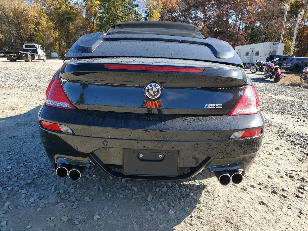 2008 Bmw M6 Black vin: WBSEK93508CY79305