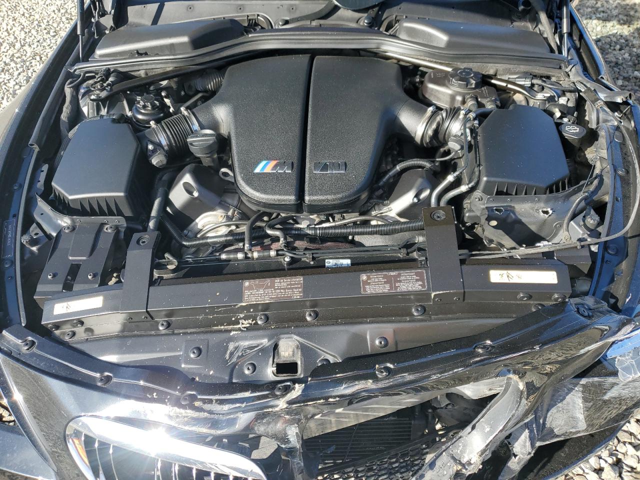 2008 Bmw M6 Black vin: WBSEK93508CY79305