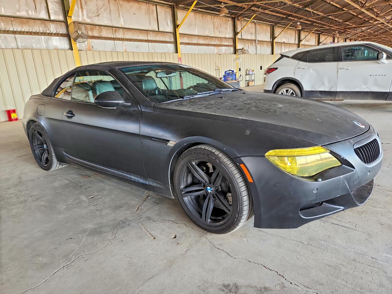 2009 Bmw M6 Black vin: WBSEK93539CY80062
