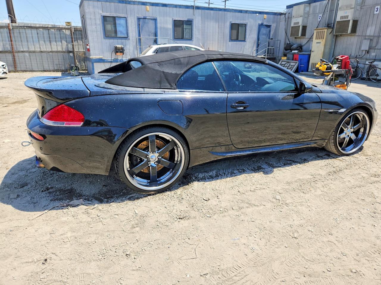2007 Bmw M6 Black vin: WBSEK93547CS32744