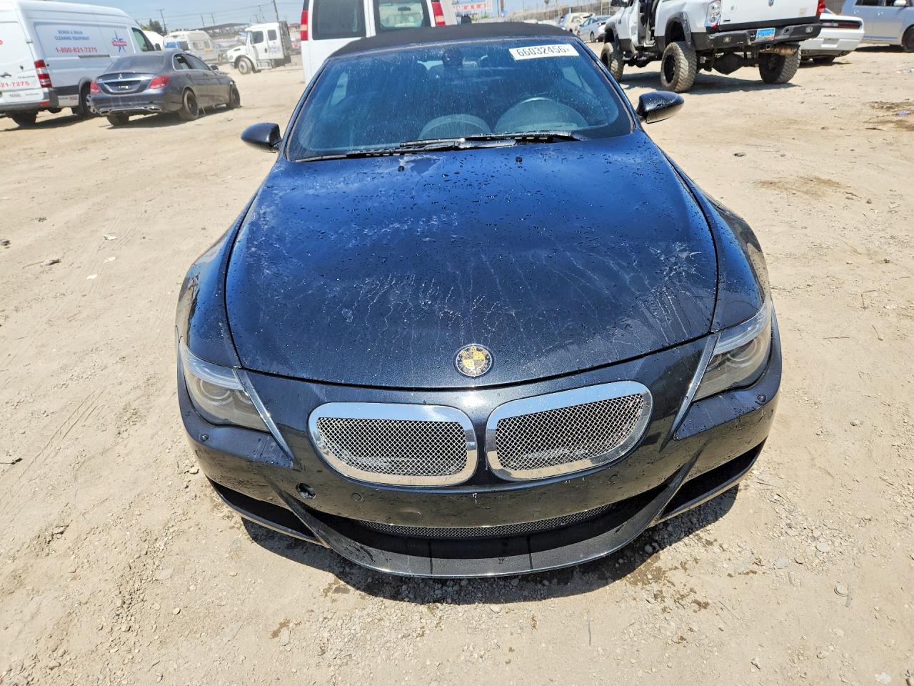 2007 Bmw M6 Black vin: WBSEK93547CS32744