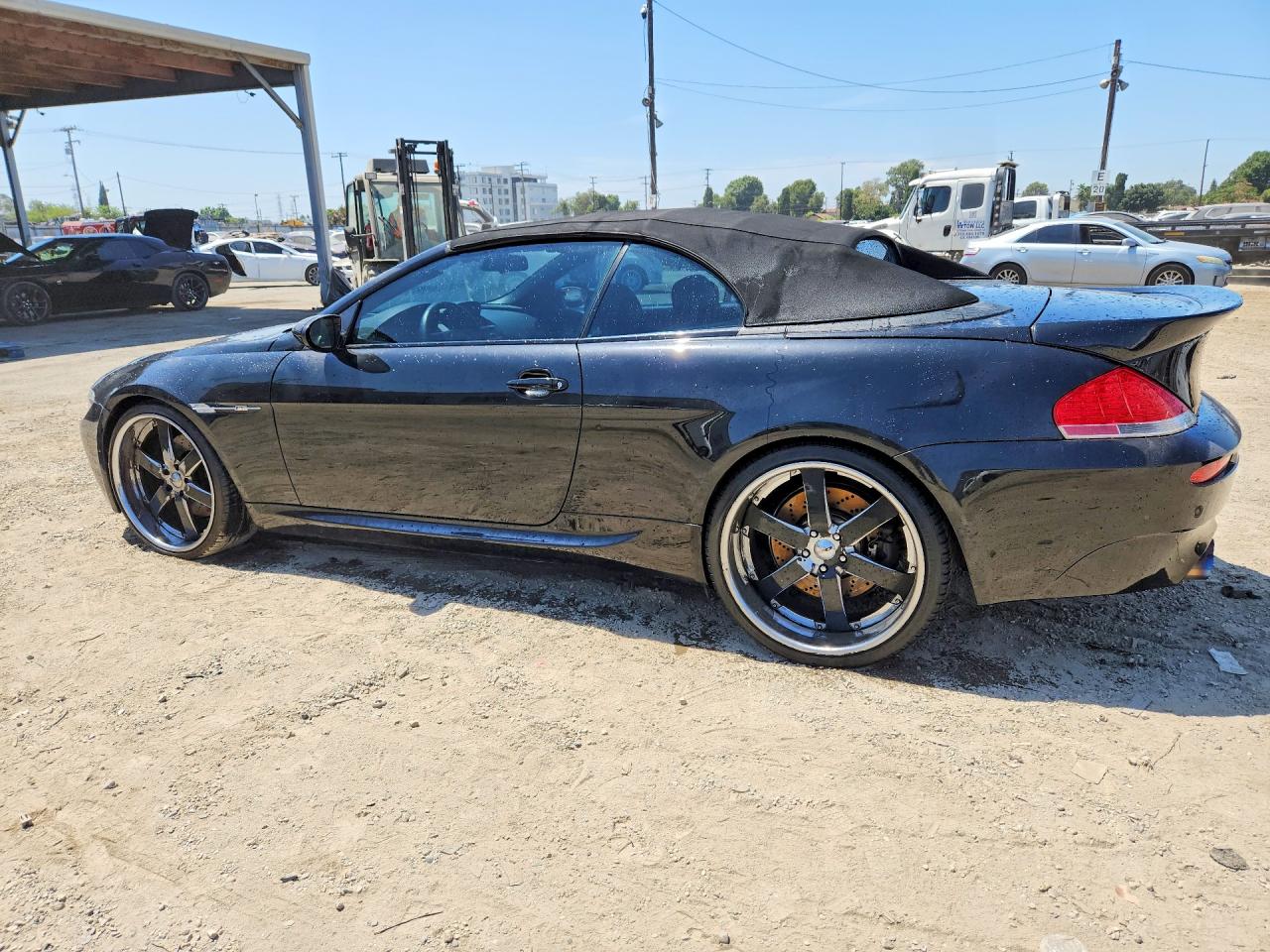 2007 Bmw M6 Black vin: WBSEK93547CS32744