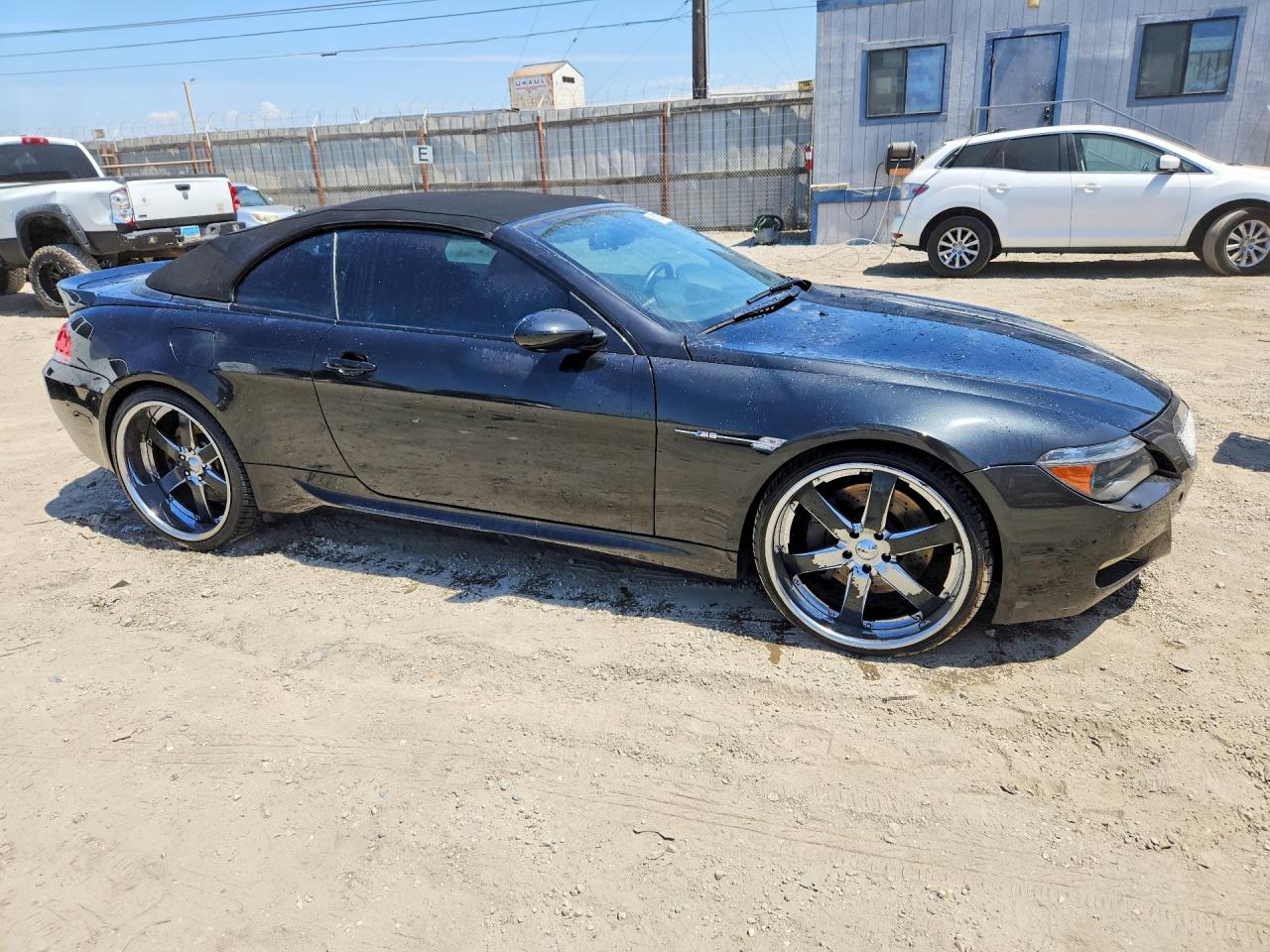 2007 Bmw M6 Black vin: WBSEK93547CS32744