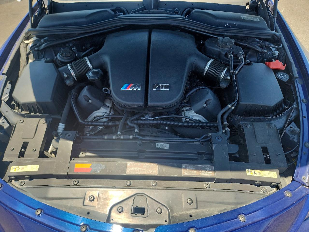 2007 Bmw M6 Blue vin: WBSEK93547CS32968