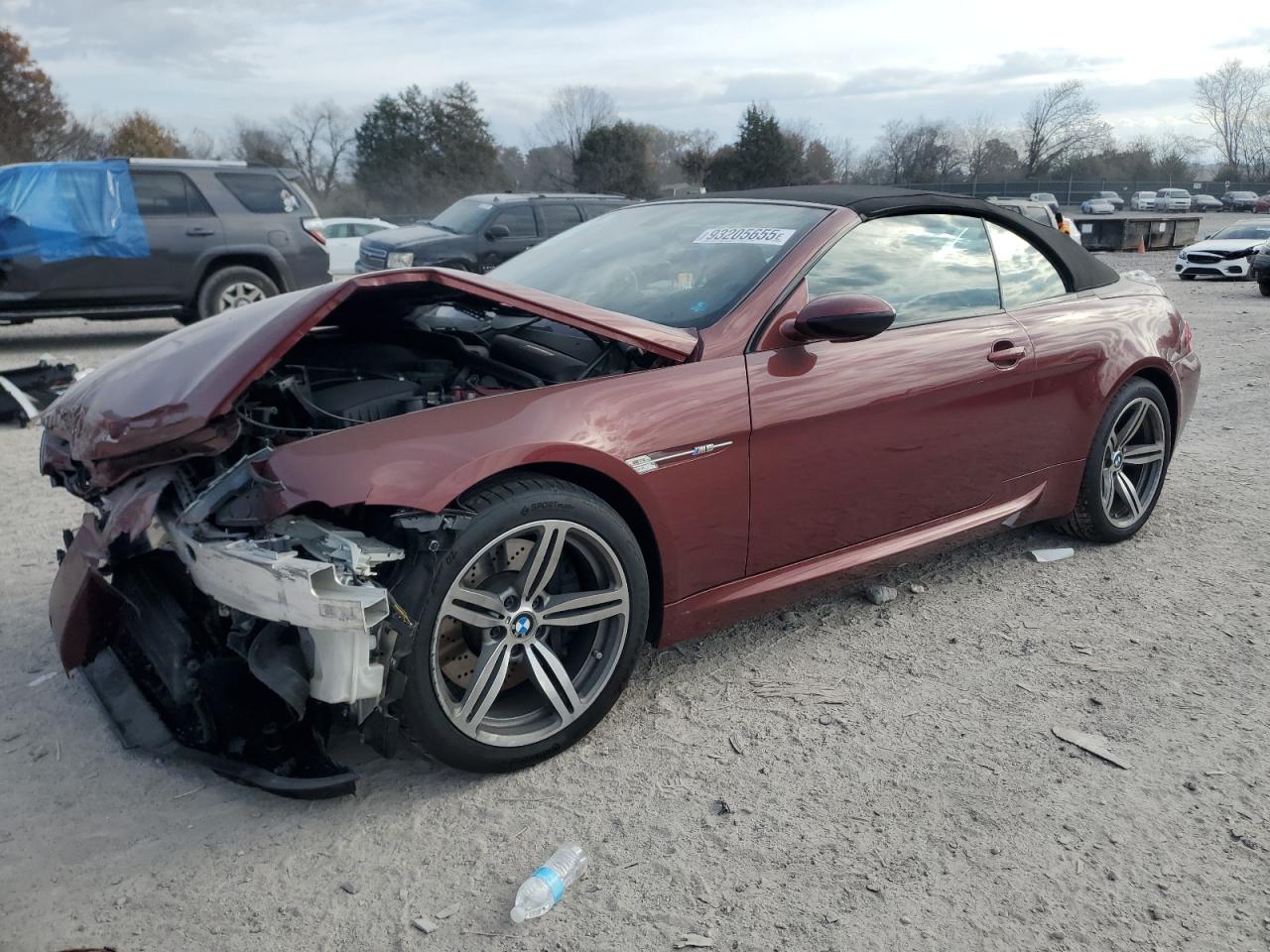 2008 Bmw M6 Red vin: WBSEK93558CY79459