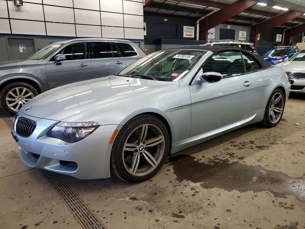 2008 Bmw M6 Silver vin: WBSEK93558CY79753
