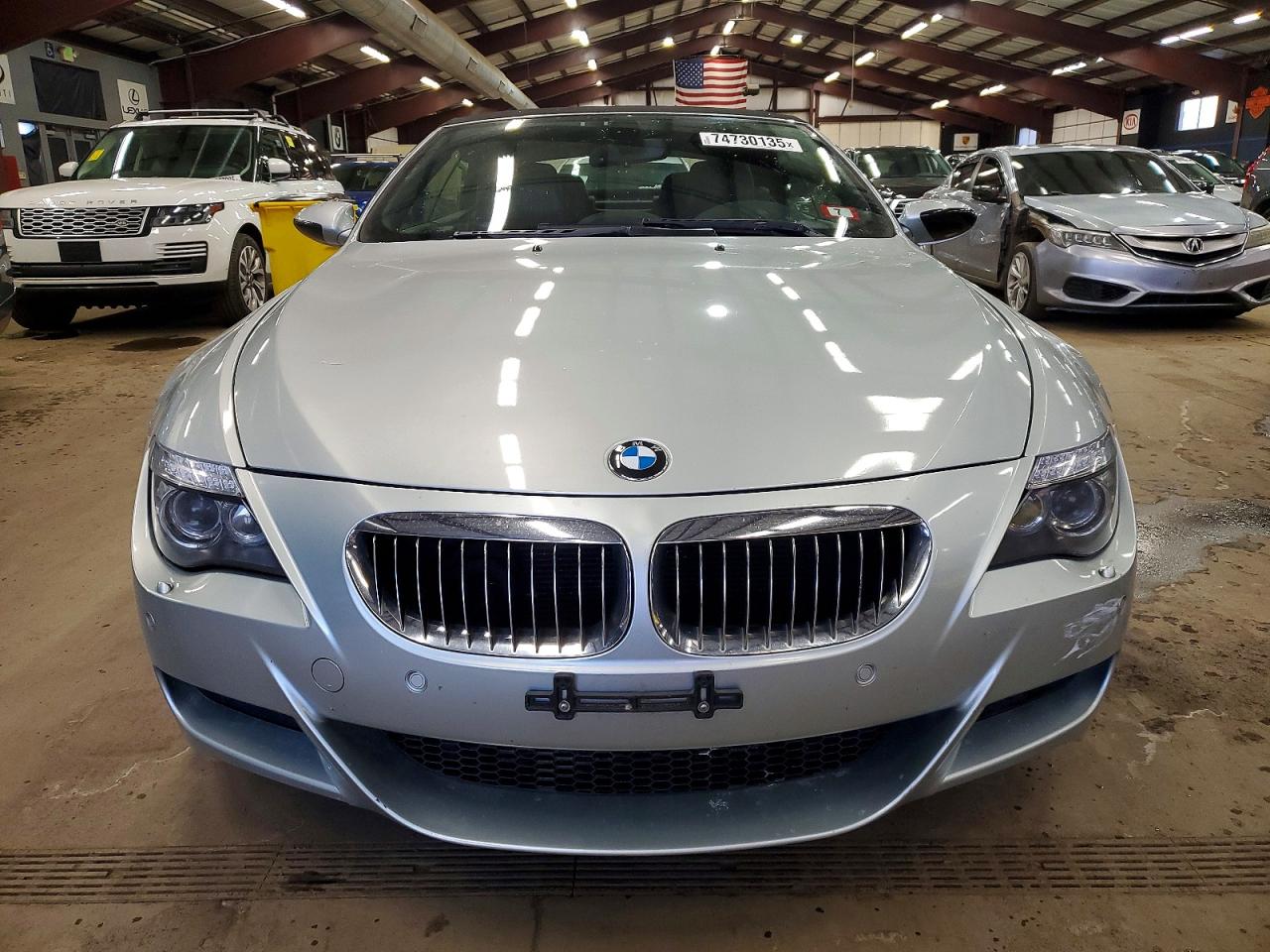 2008 Bmw M6 Silver vin: WBSEK93558CY79753