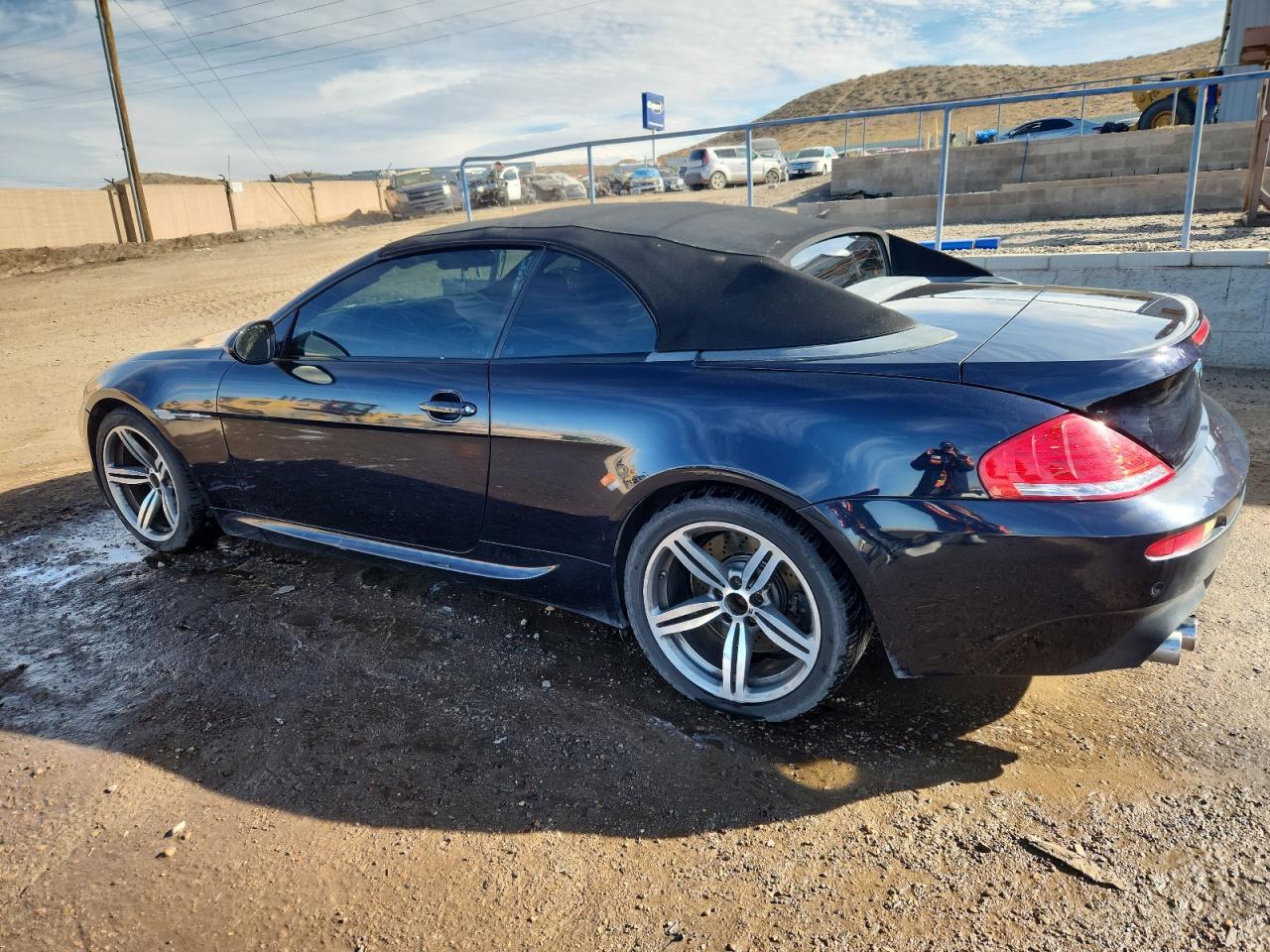 2009 Bmw M6 Black vin: WBSEK93569CY80203