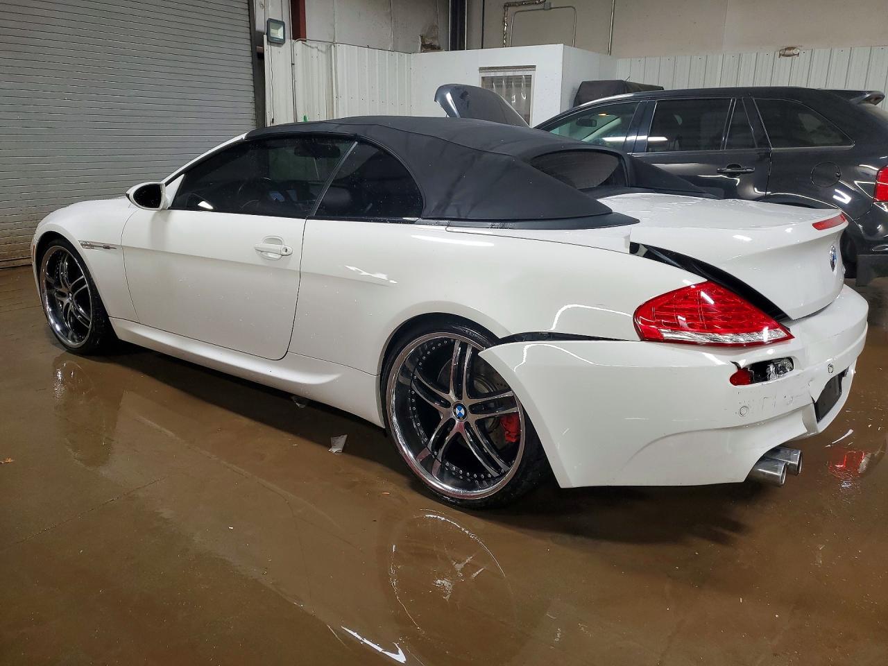 2008 Bmw M6 White vin: WBSEK93588CY80010