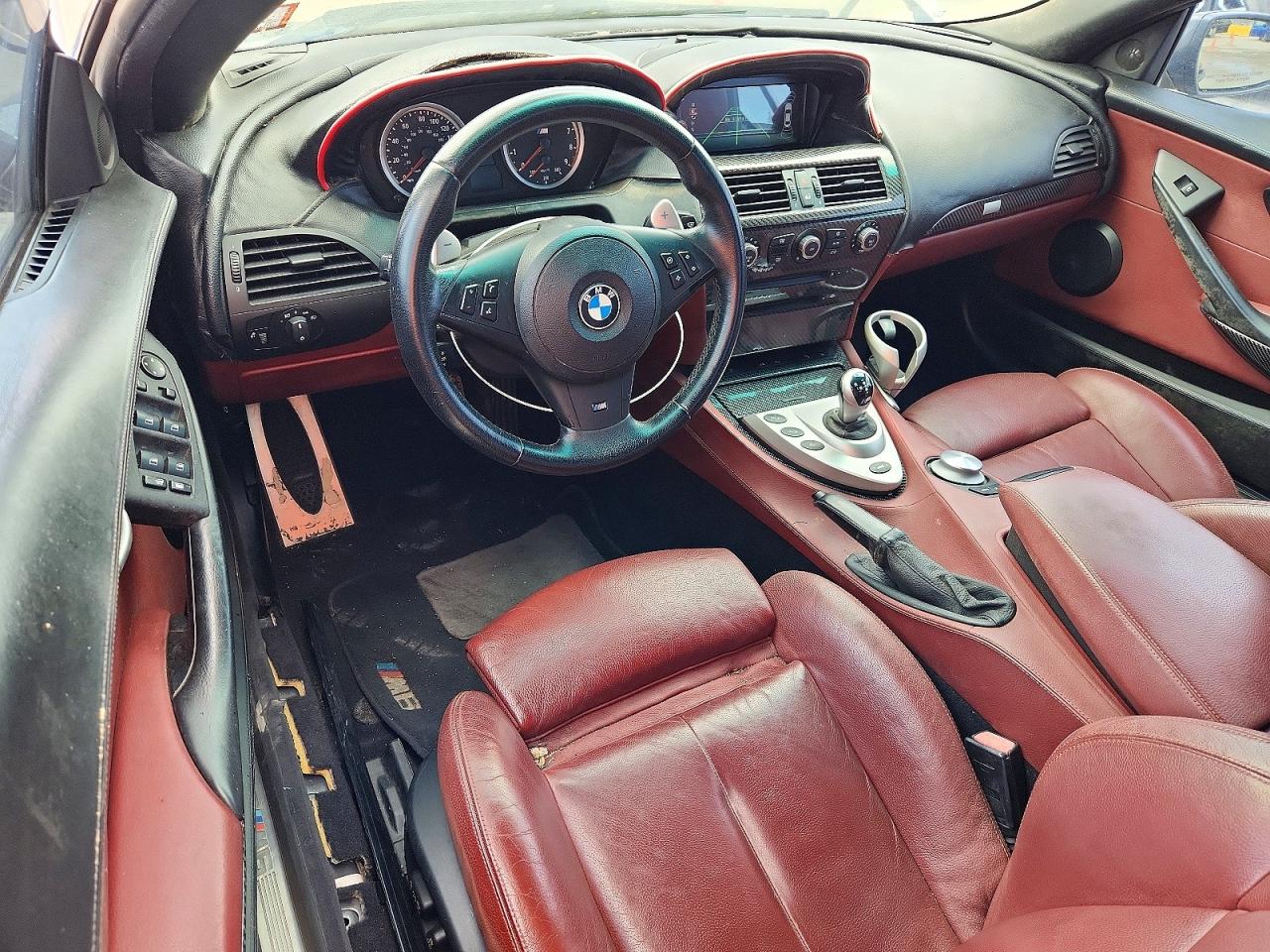 2007 Bmw M6 Silver vin: WBSEK93597CY78037