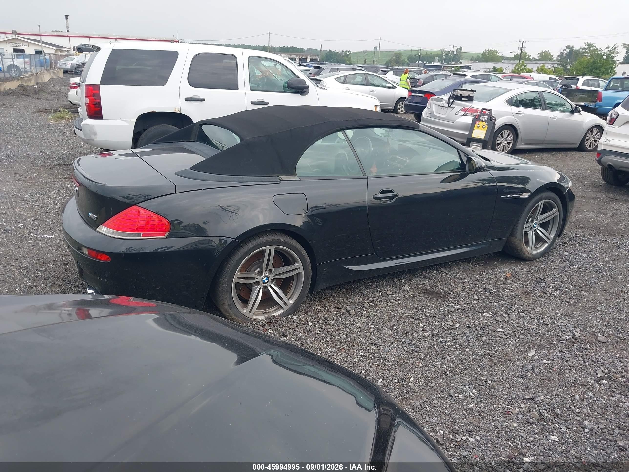 2007 Bmw M6   Black vin: WBSEK935X7CS32828