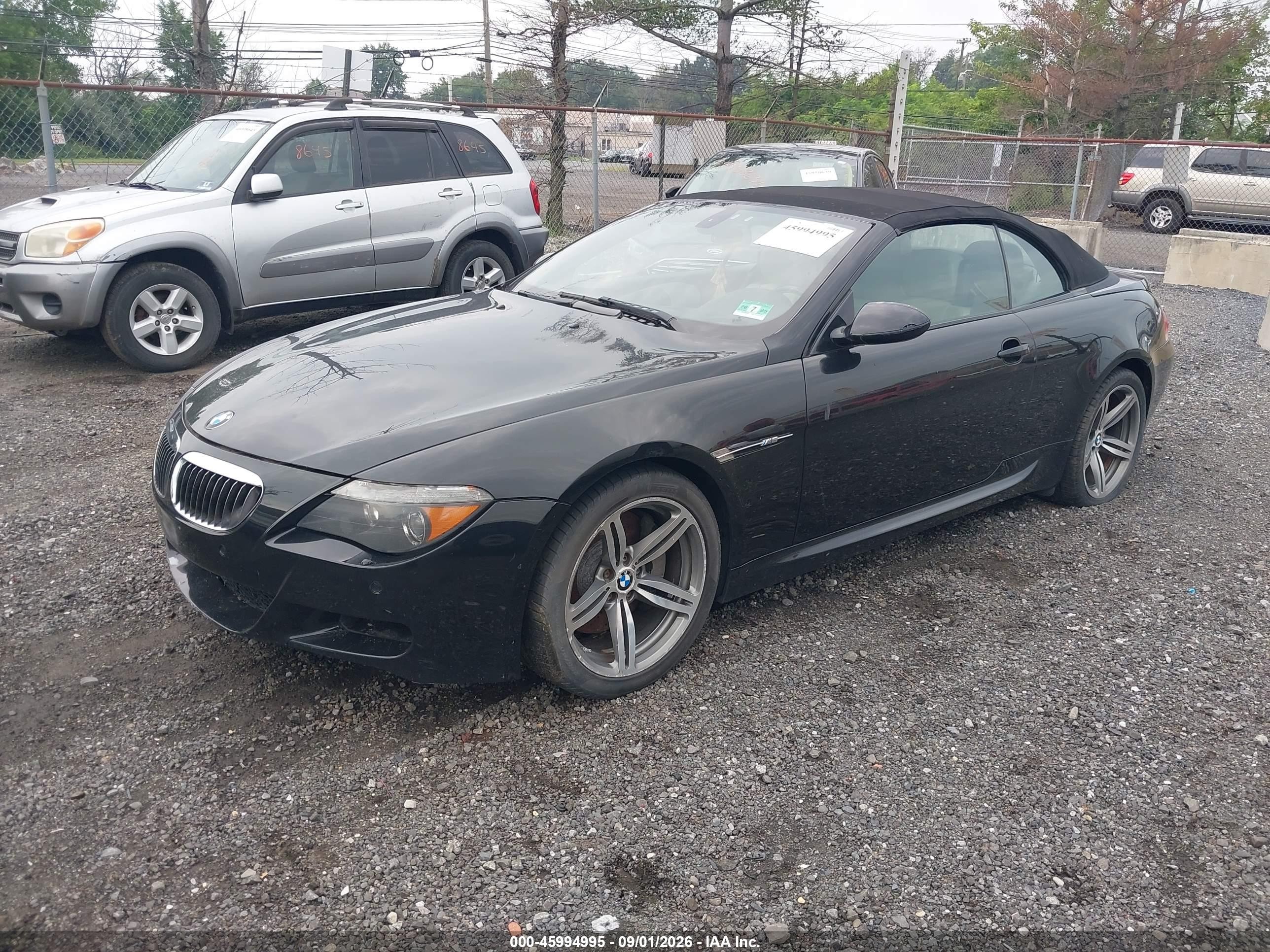2007 Bmw M6   Black vin: WBSEK935X7CS32828