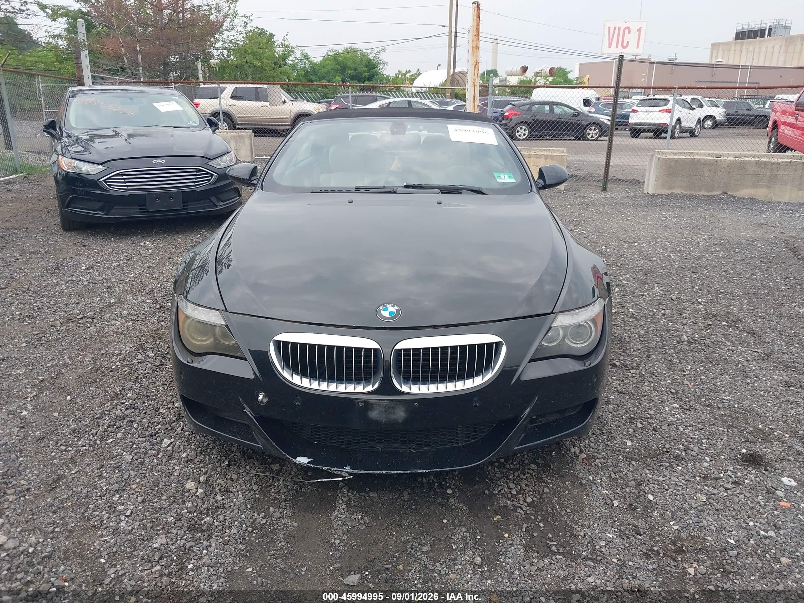 2007 Bmw M6   Black vin: WBSEK935X7CS32828