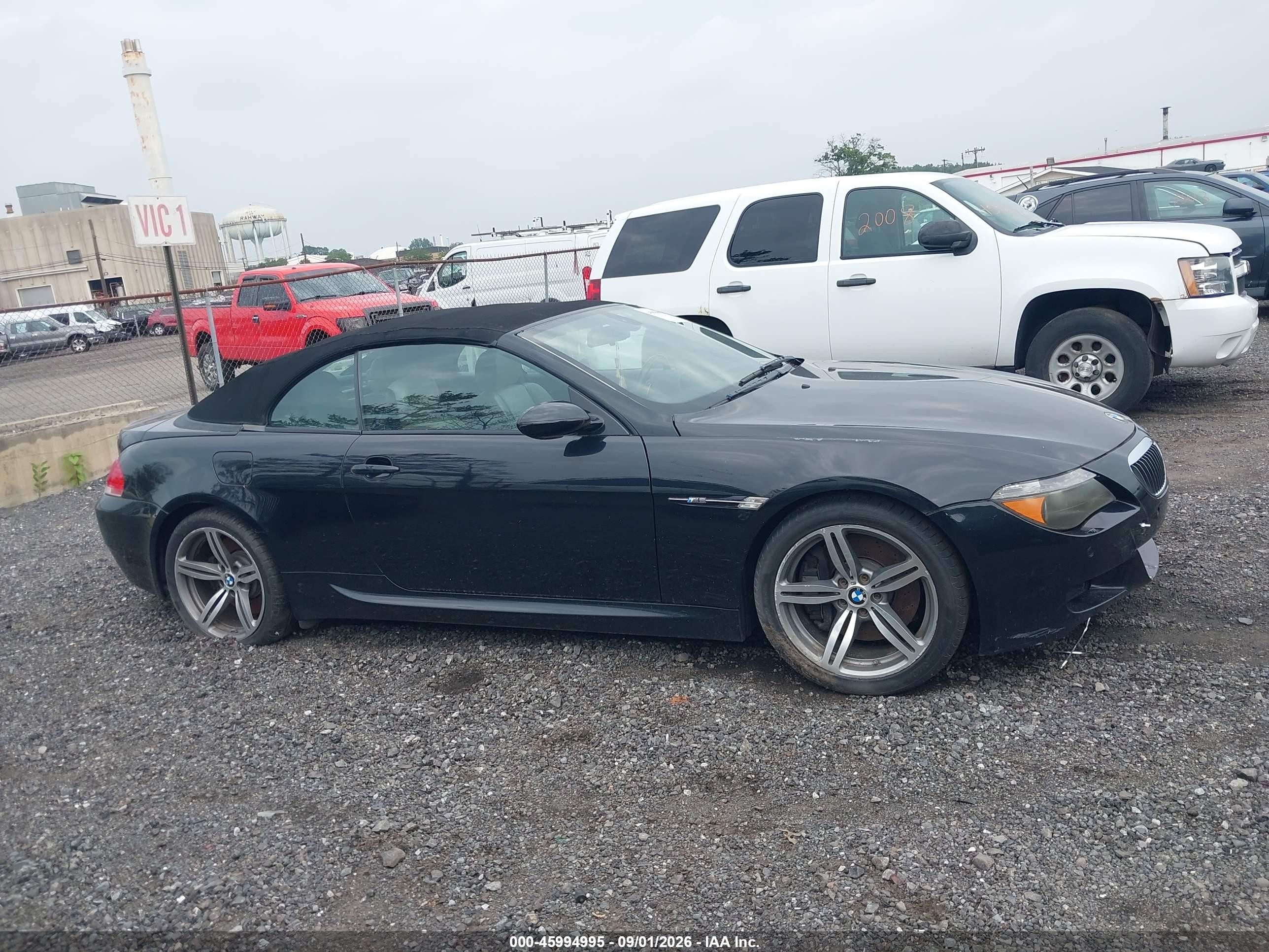 2007 Bmw M6   Black vin: WBSEK935X7CS32828