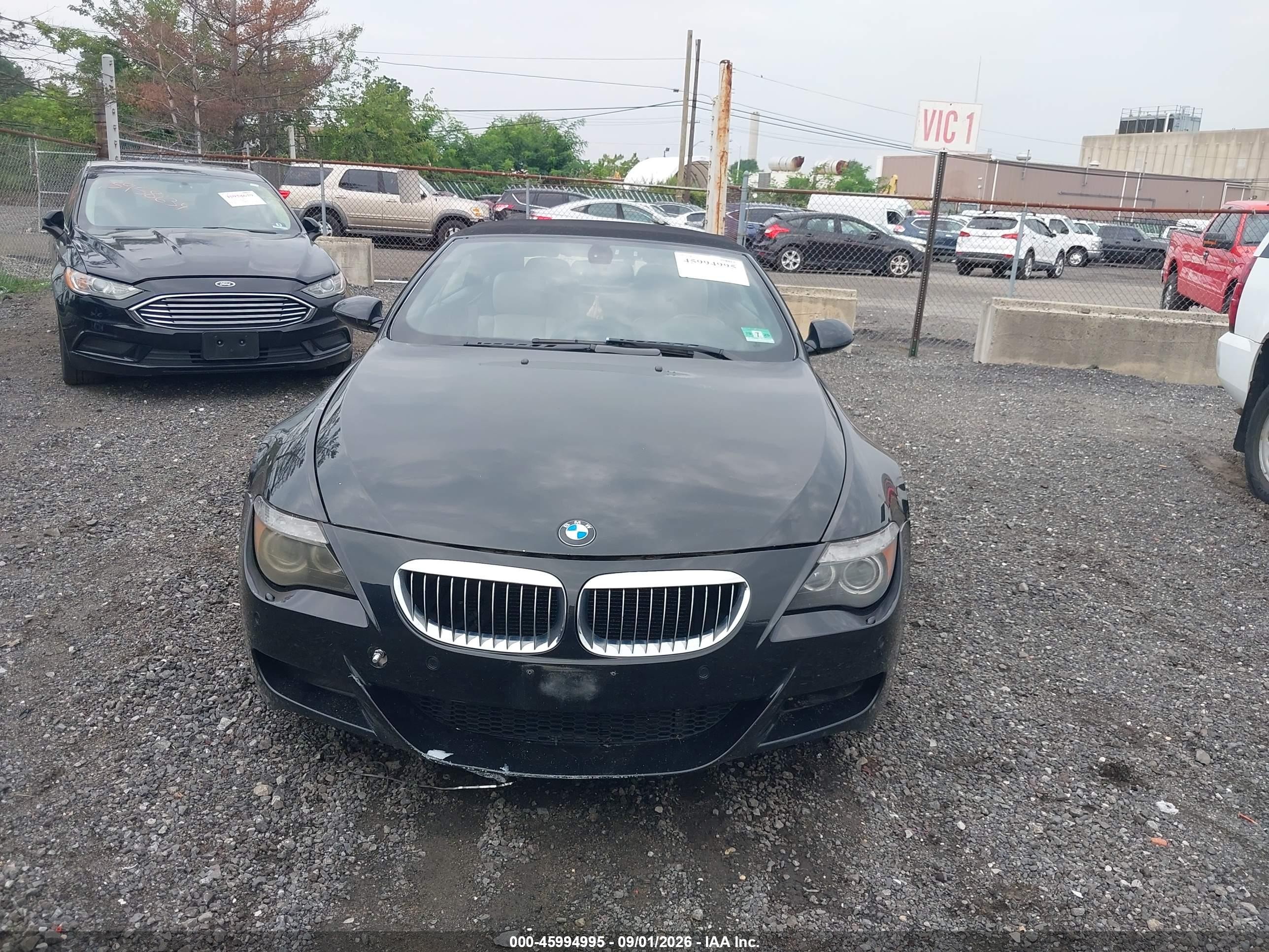 2007 Bmw M6   Black vin: WBSEK935X7CS32828