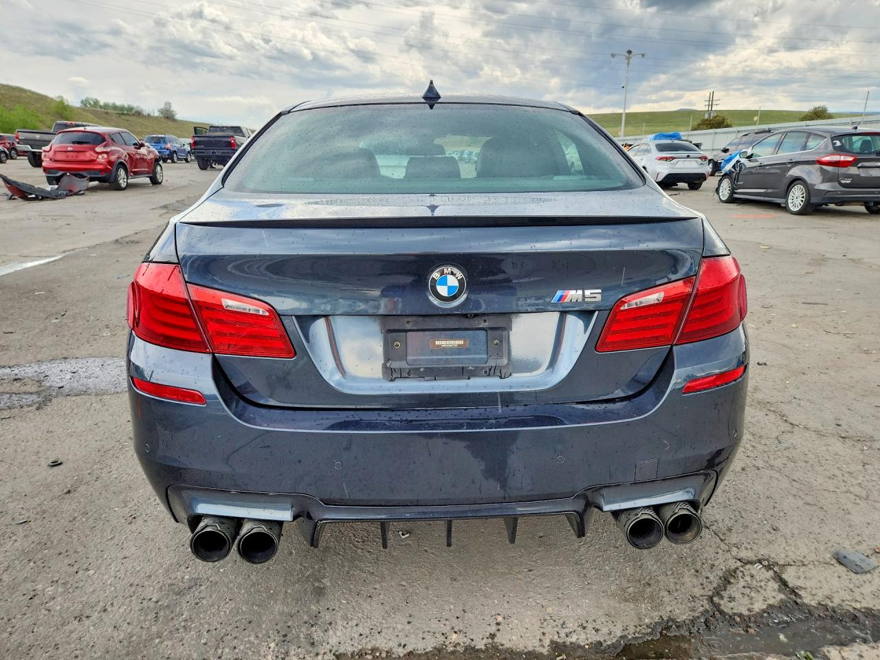 2013 Bmw M5 Black vin: WBSFV9C50DC773801