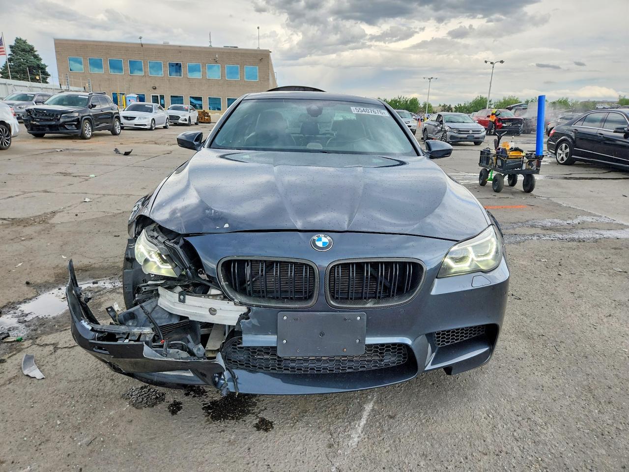2013 Bmw M5 Black vin: WBSFV9C50DC773801