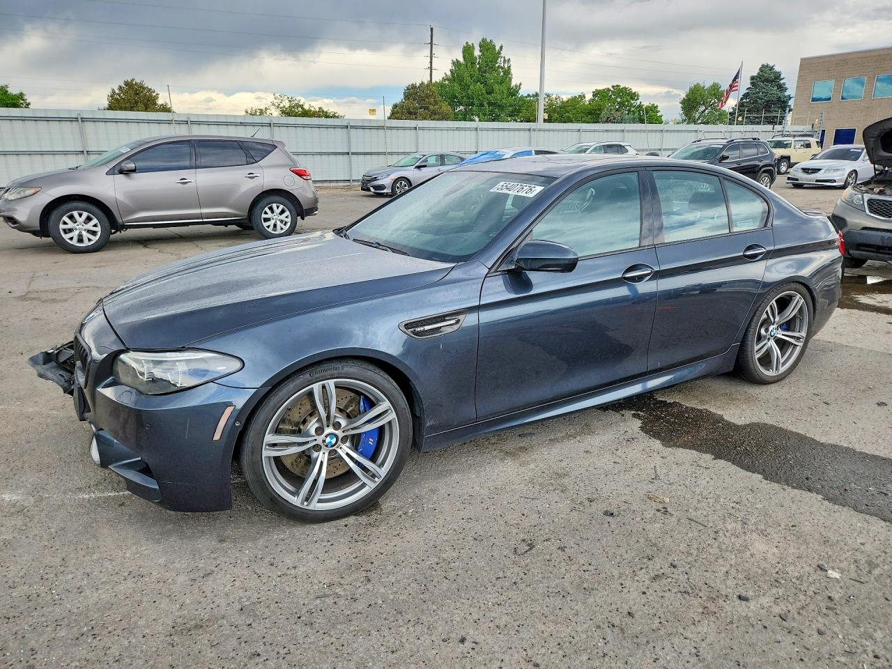2013 Bmw M5 Black vin: WBSFV9C50DC773801