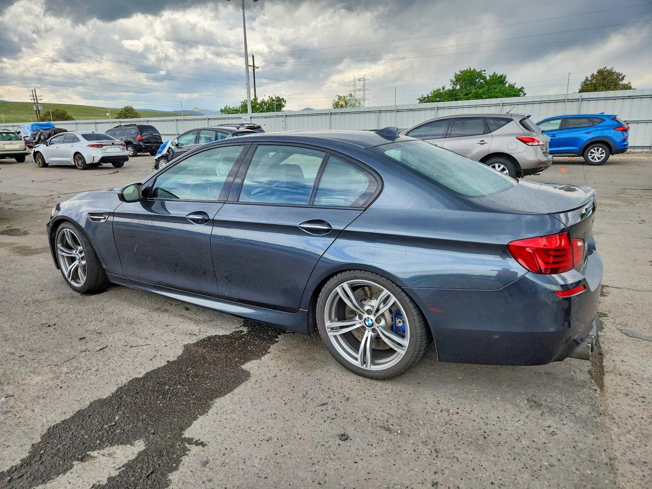 2013 Bmw M5 Black vin: WBSFV9C50DC773801