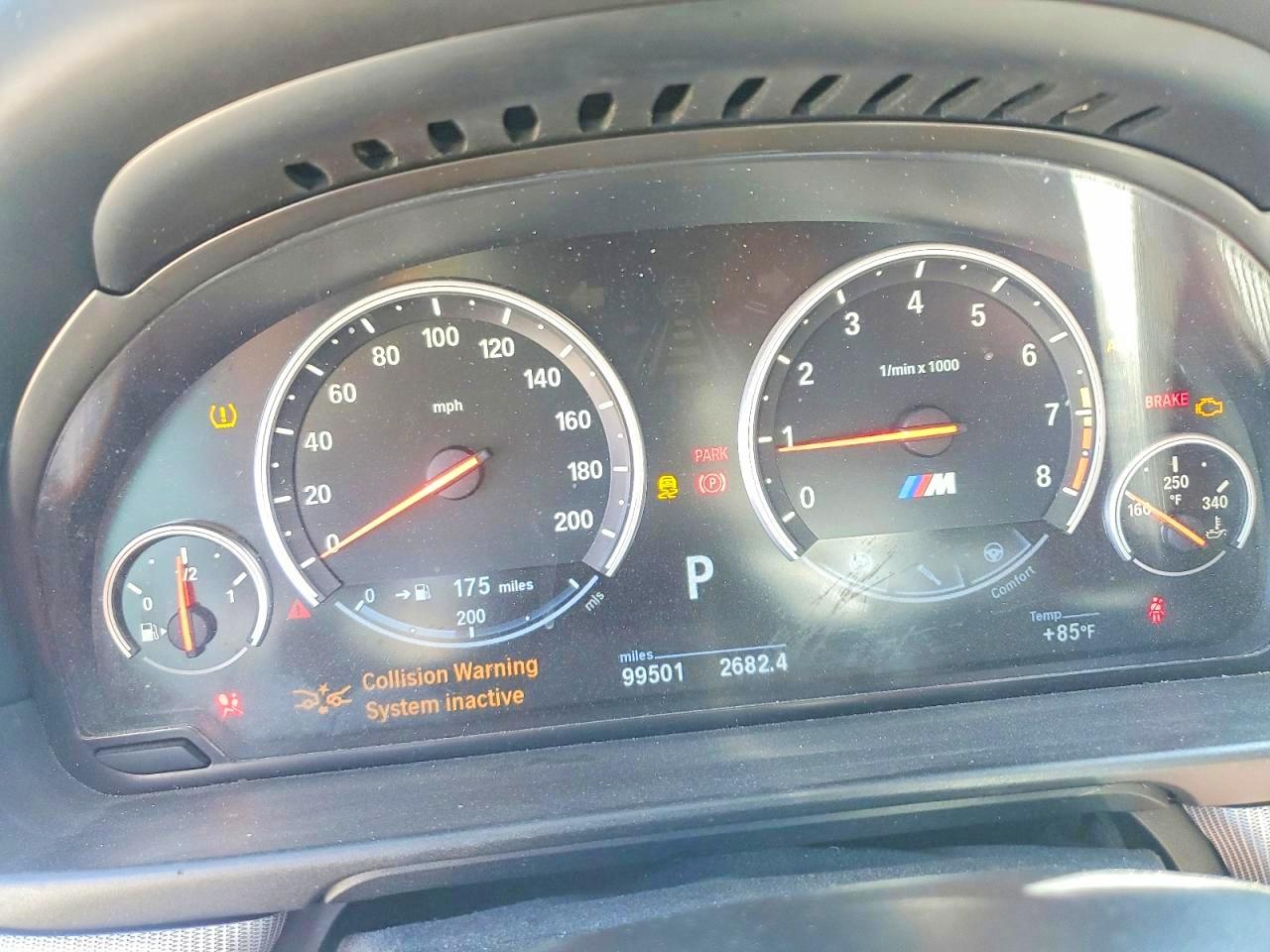 2013 Bmw M5 Blue vin: WBSFV9C50DC773992