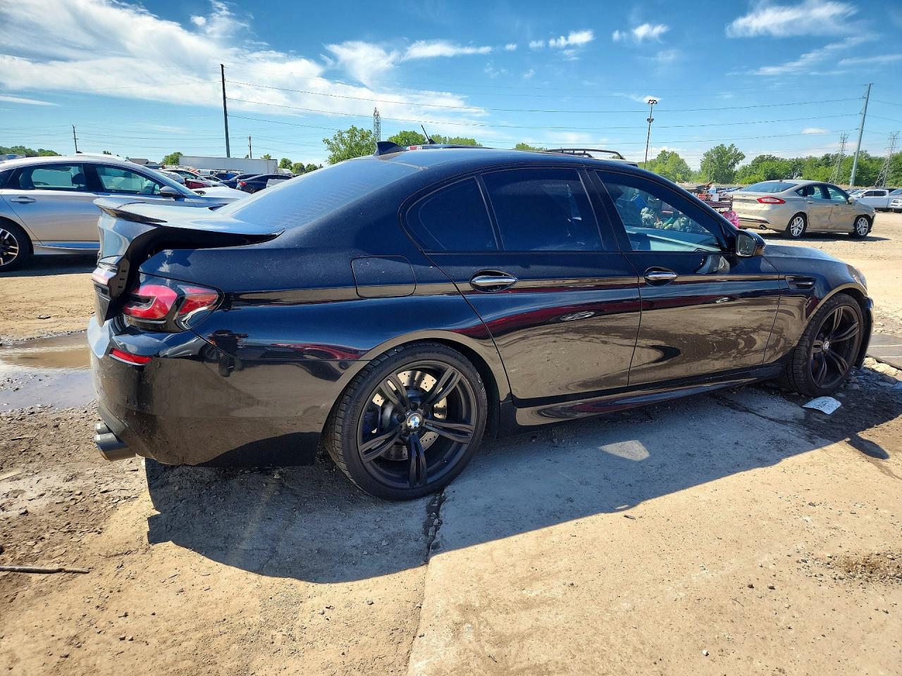 2013 Bmw M5 Black vin: WBSFV9C50DD096291