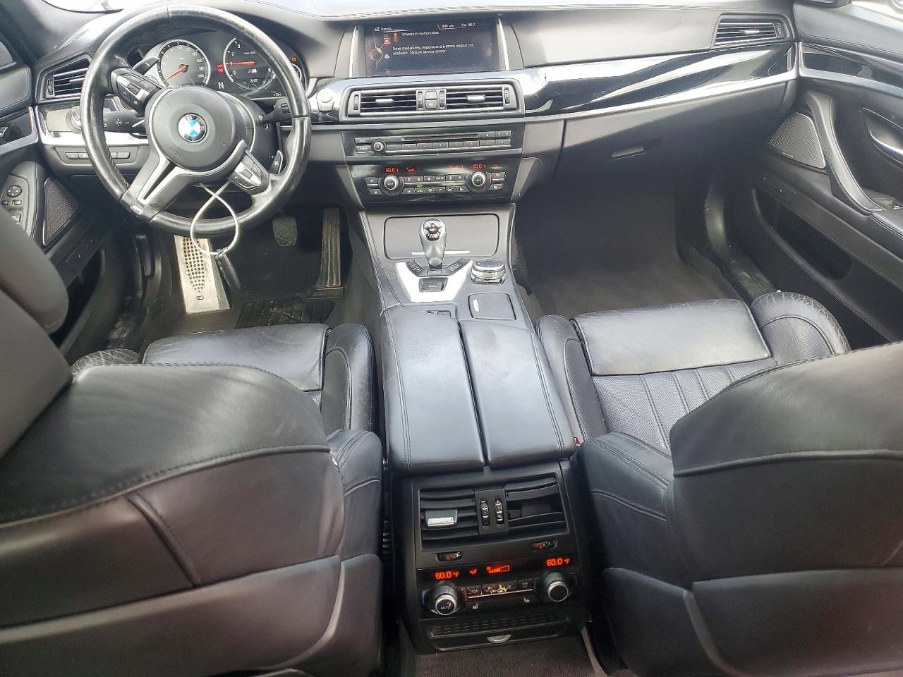 2015 Bmw M5 Black vin: WBSFV9C50FD594784