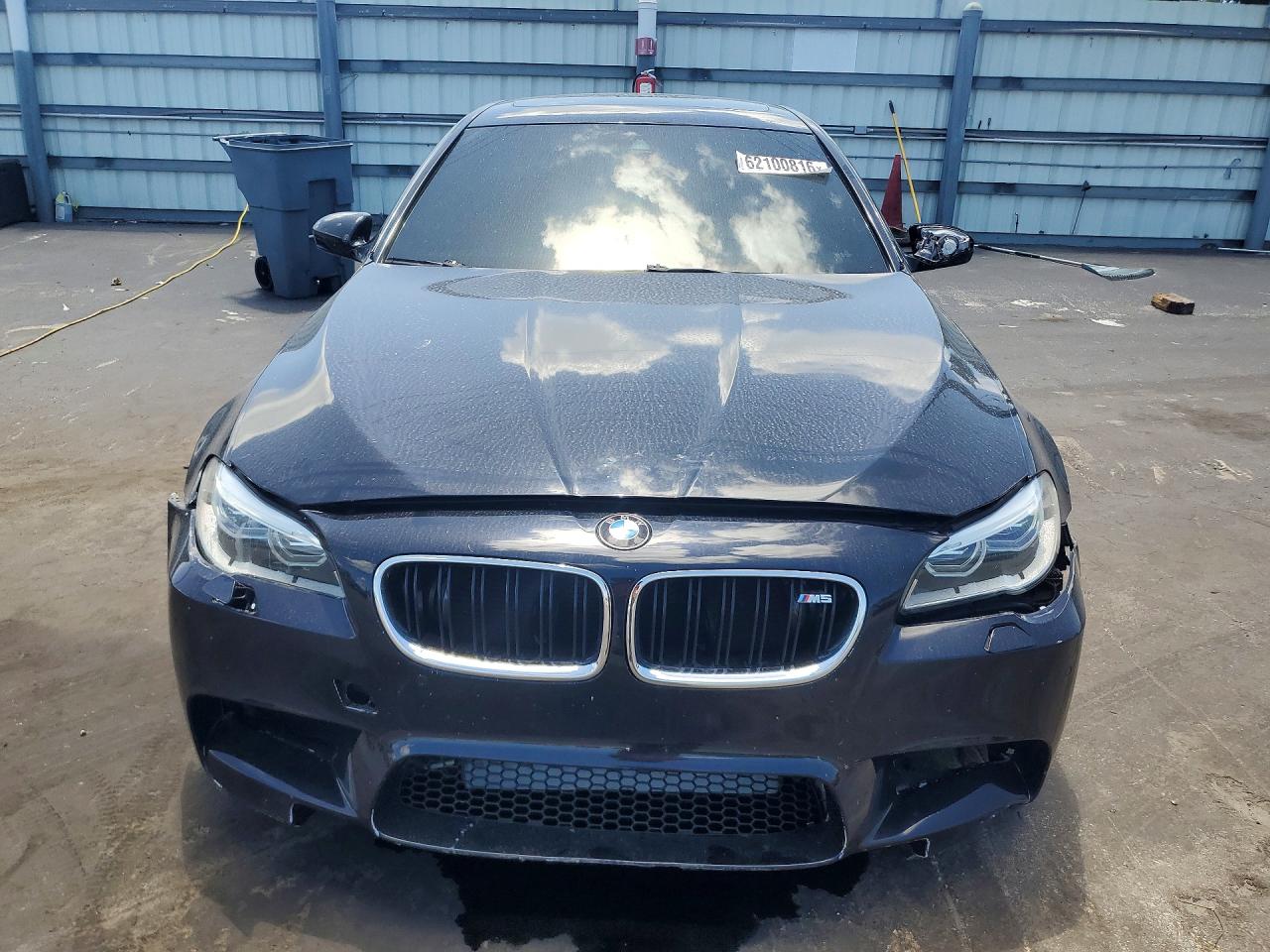 2015 Bmw M5 Black vin: WBSFV9C50FD594803