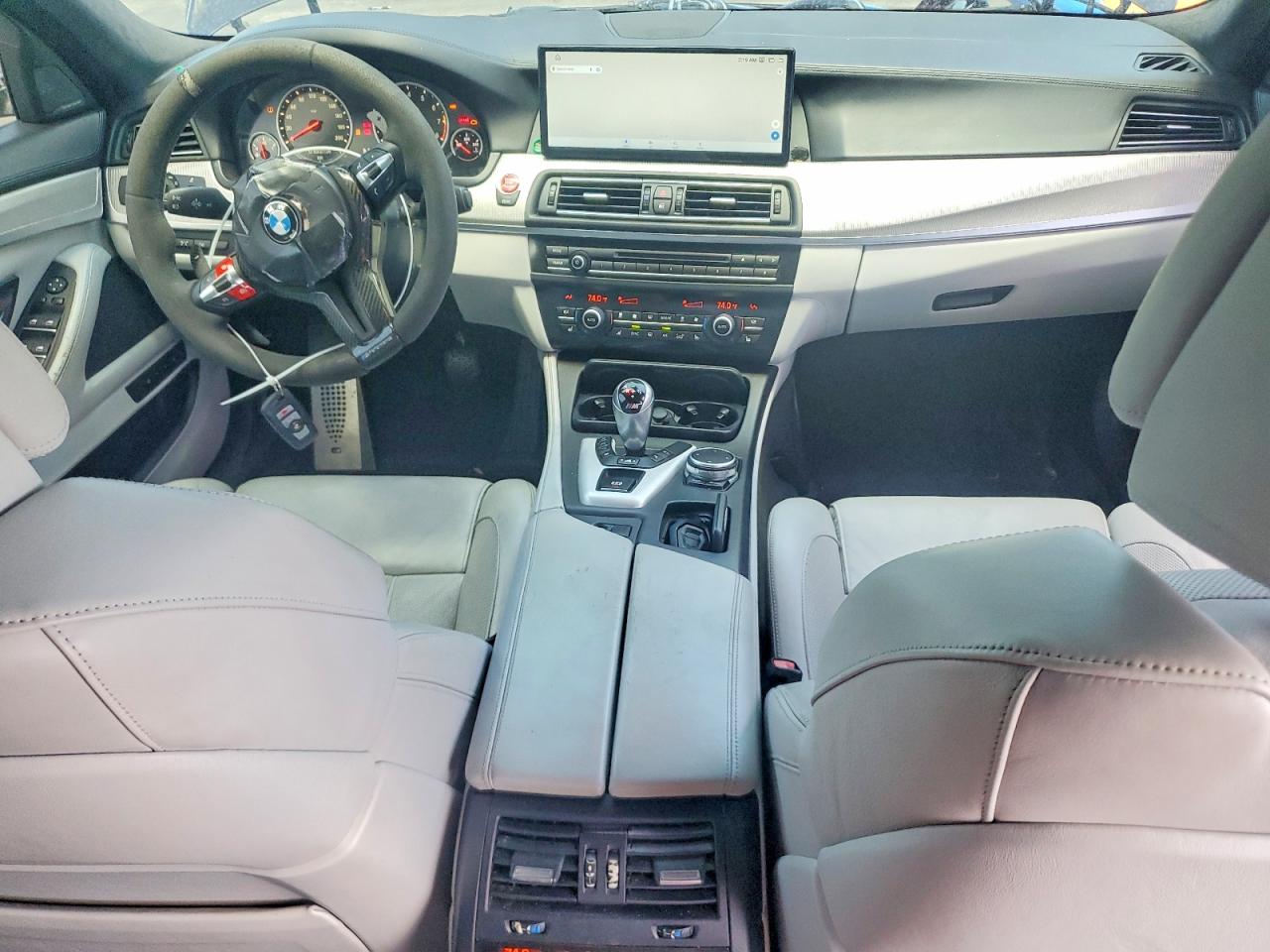 2015 Bmw M5 Black vin: WBSFV9C50FD594803