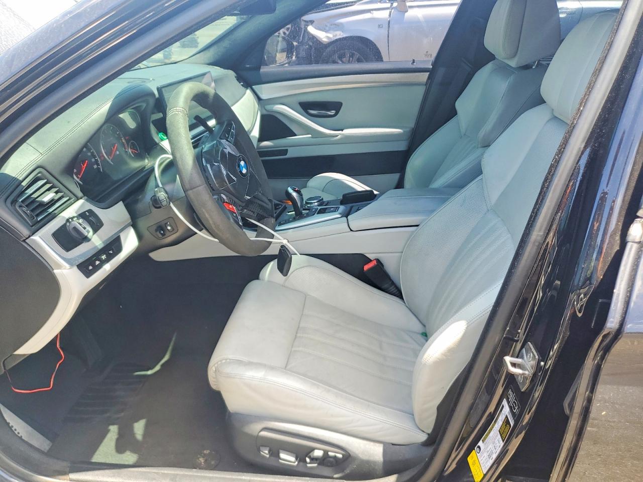 2015 Bmw M5 Black vin: WBSFV9C50FD594803