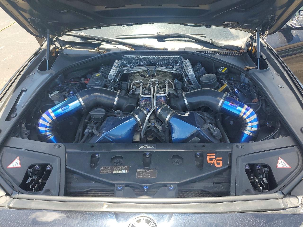 2015 Bmw M5 Black vin: WBSFV9C50FD594803