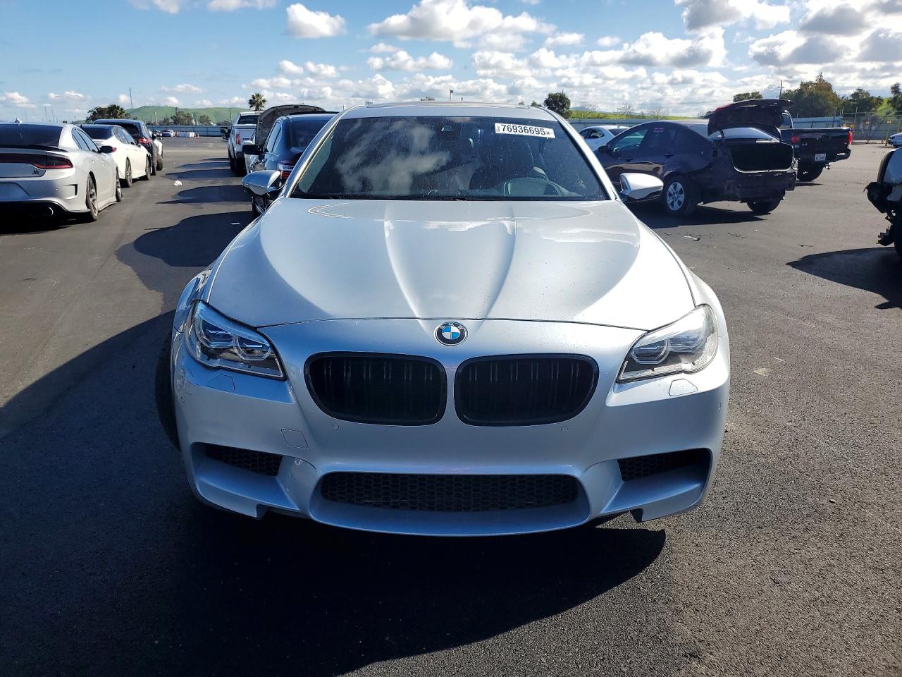 2015 Bmw Motorrad M5 Silver vin: WBSFV9C50FD594879