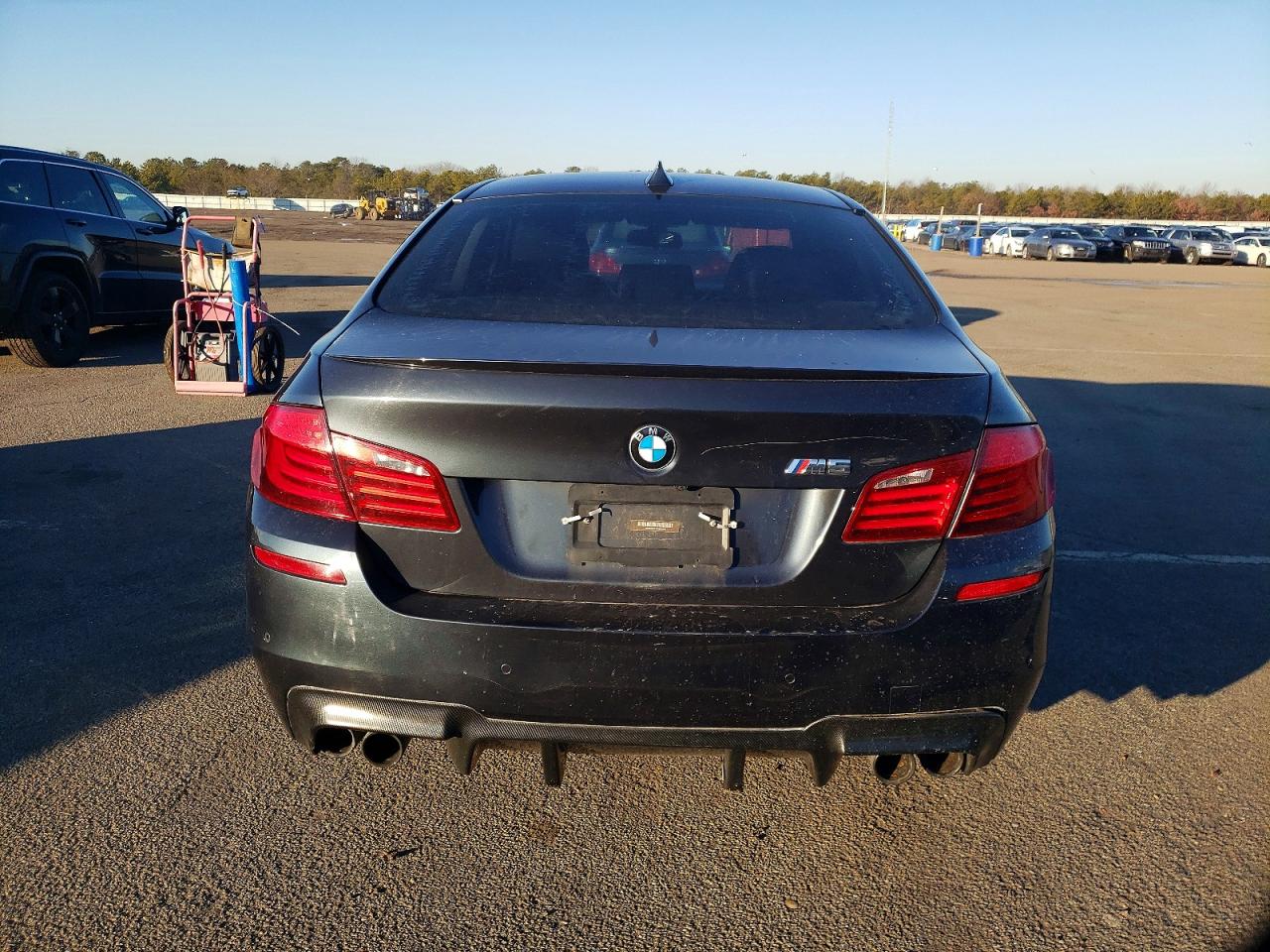 2013 Bmw Motorrad M5 Gray vin: WBSFV9C51DD097076