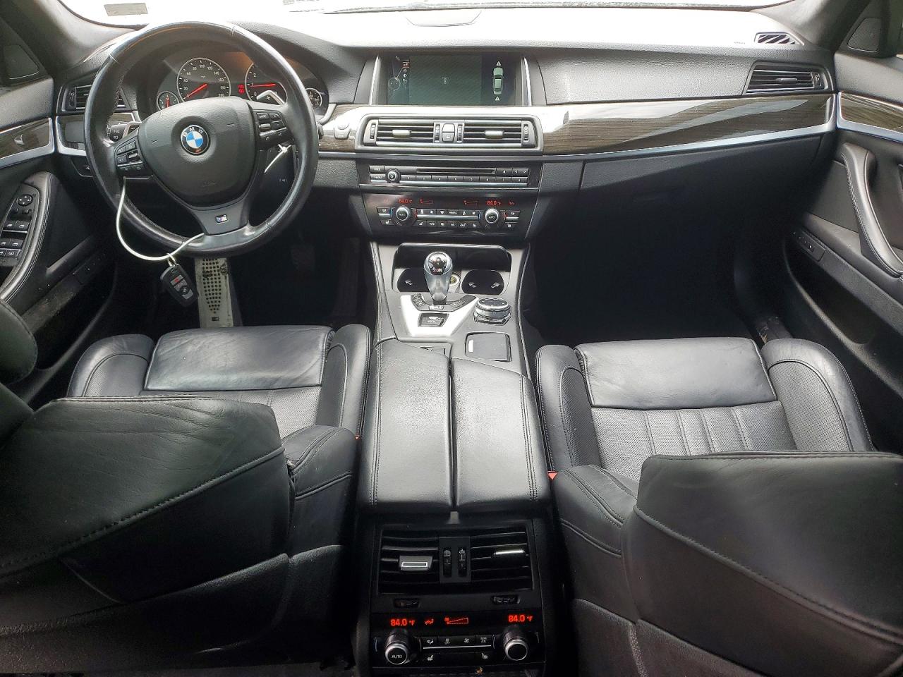 2014 Bmw M5 Gray vin: WBSFV9C52ED593215