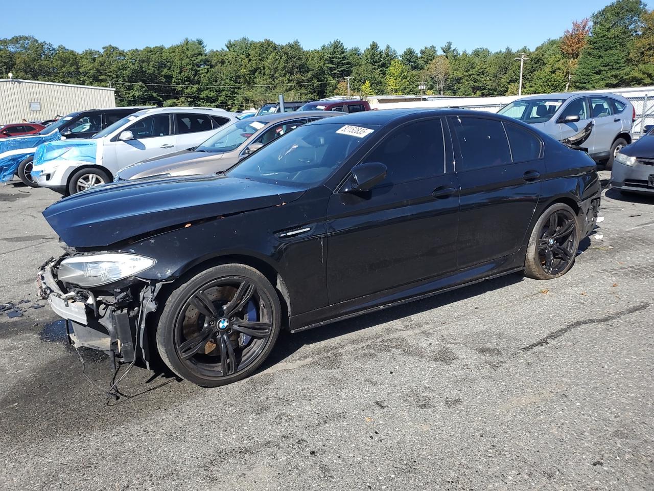 2013 Bmw Motorrad M5 Black vin: WBSFV9C53DD095944