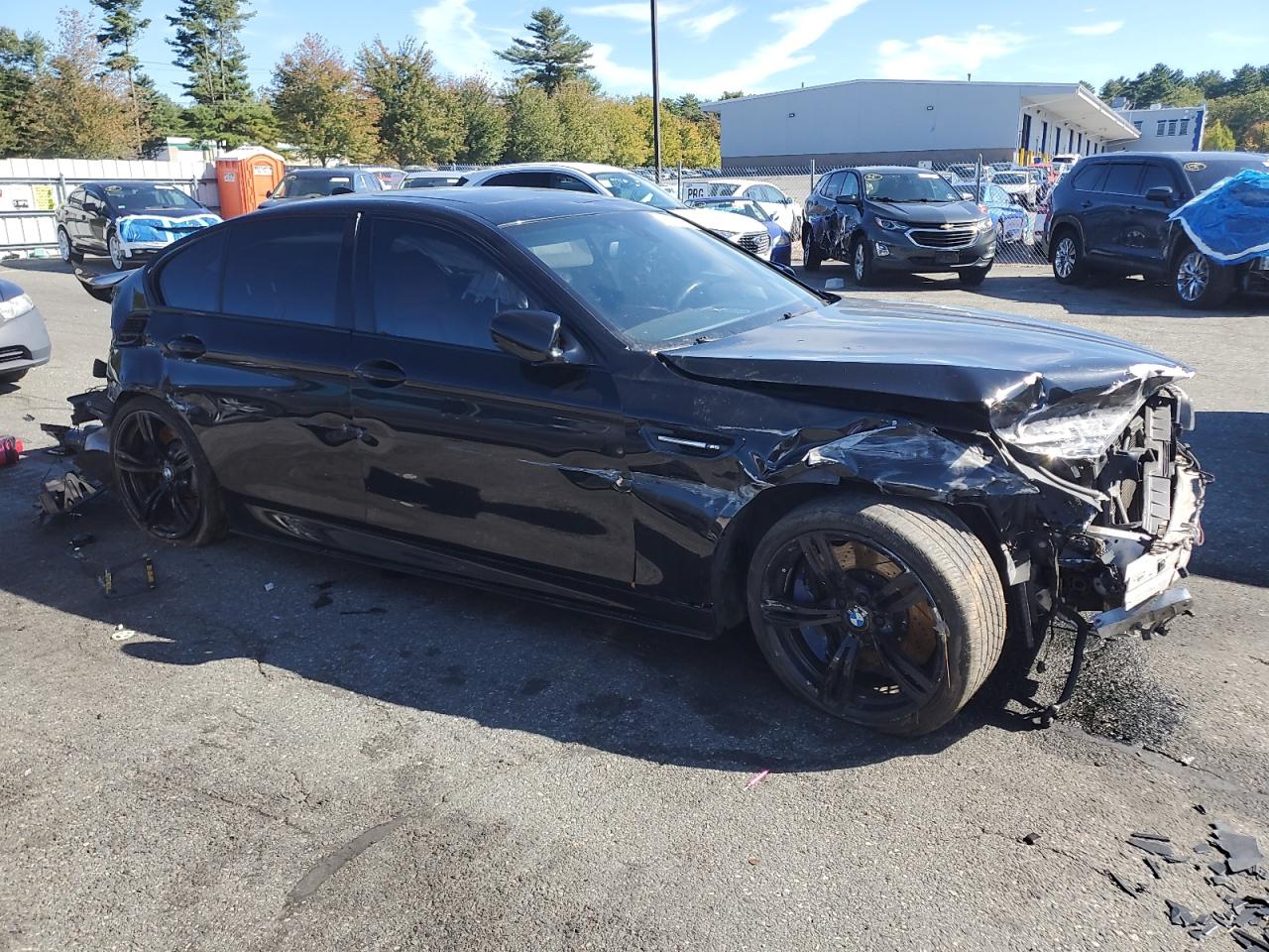 2013 Bmw Motorrad M5 Black vin: WBSFV9C53DD095944