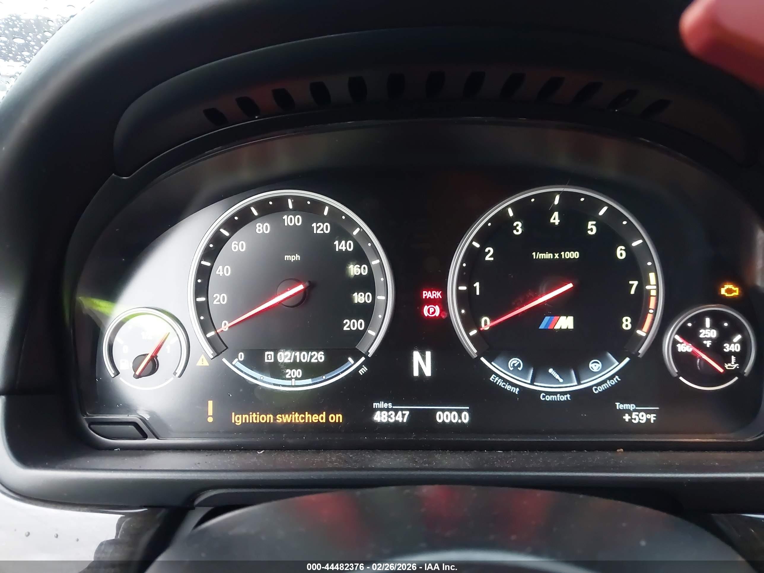 2014 Bmw M5   Black vin: WBSFV9C53ED097419