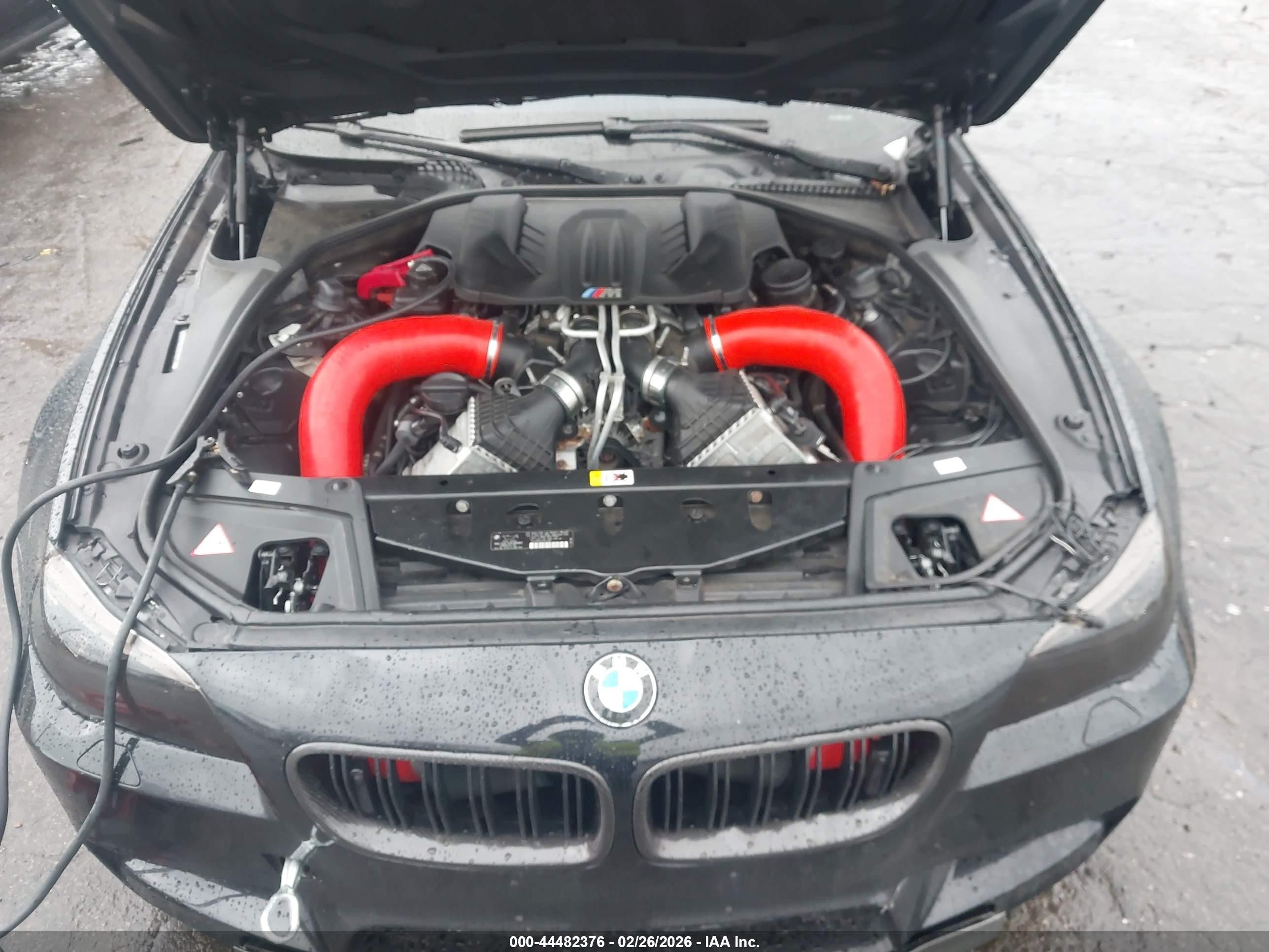 2014 Bmw M5   Black vin: WBSFV9C53ED097419