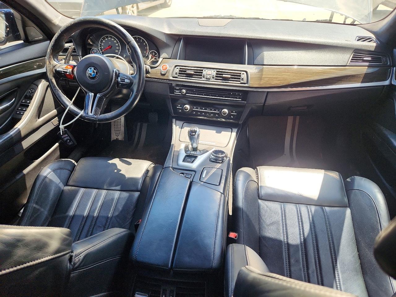 2014 Bmw M5 Black vin: WBSFV9C53ED097811