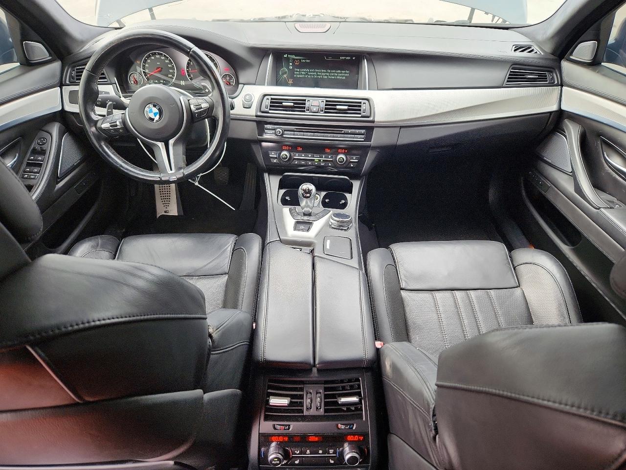 2014 Bmw M5 Gray vin: WBSFV9C53ED592980